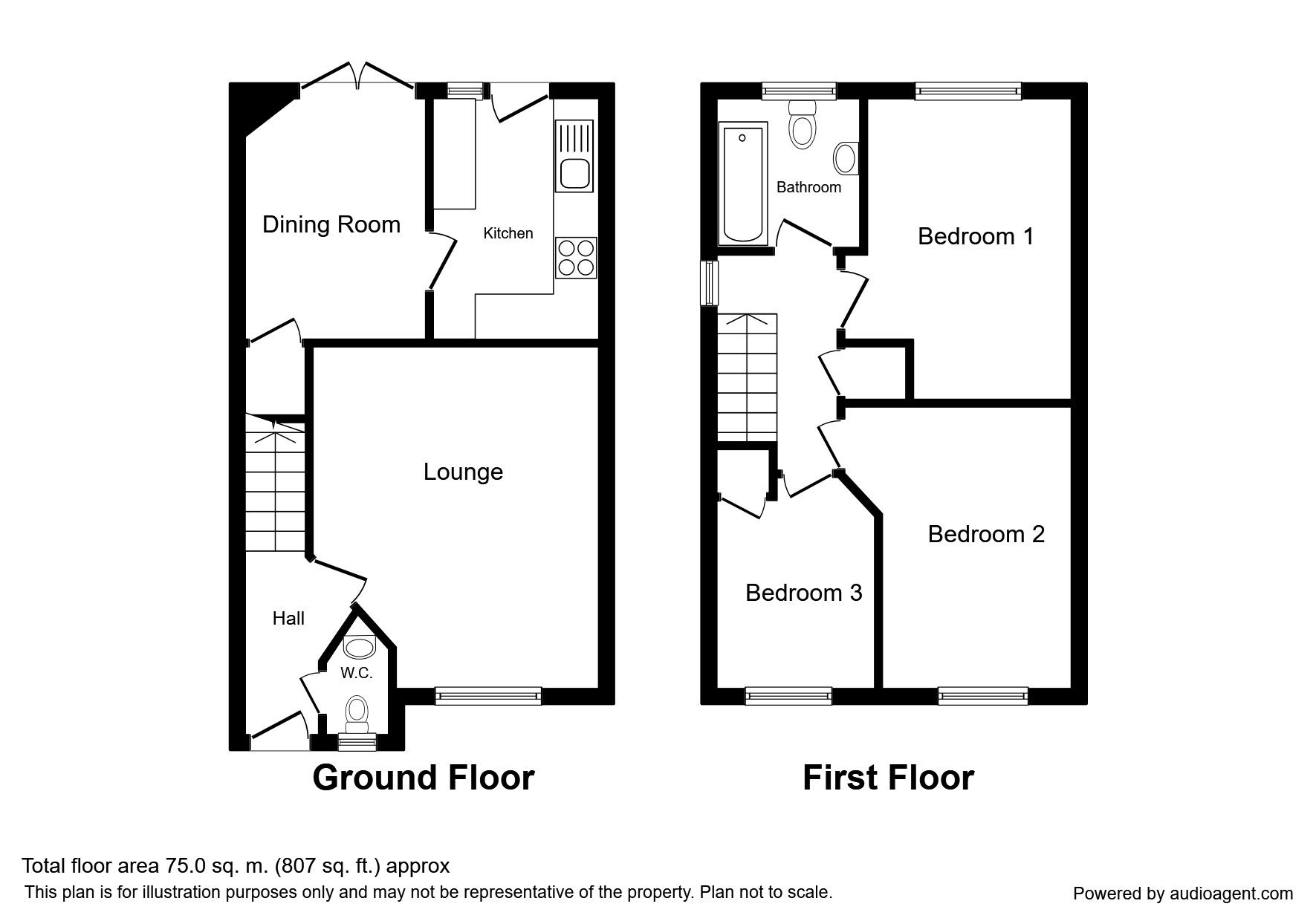 3 Bedrooms Terraced house for sale in Walker Close, Ilkeston DE7
