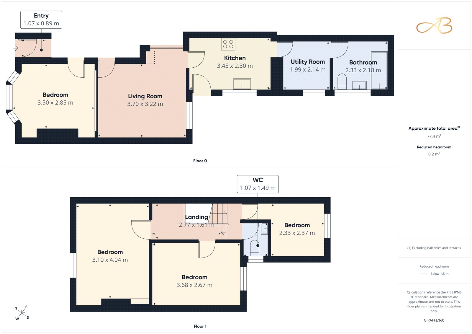 59, Princes Road, Middlesbrough floorplan