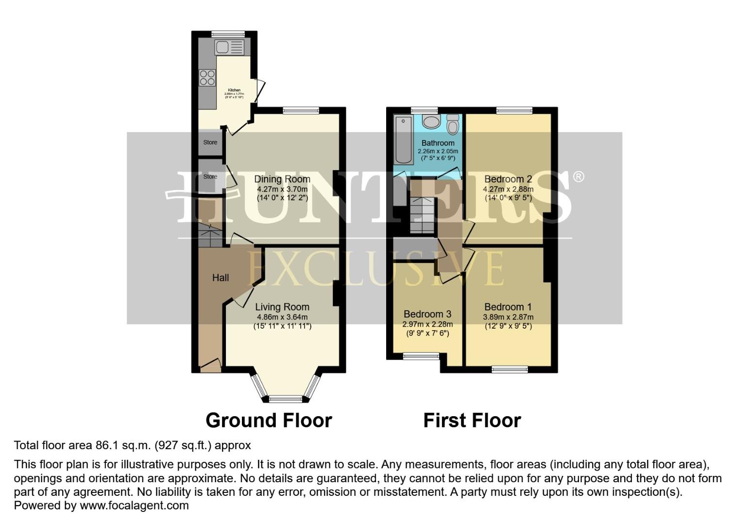 219, Haunch Lane, Birmingham floorplan