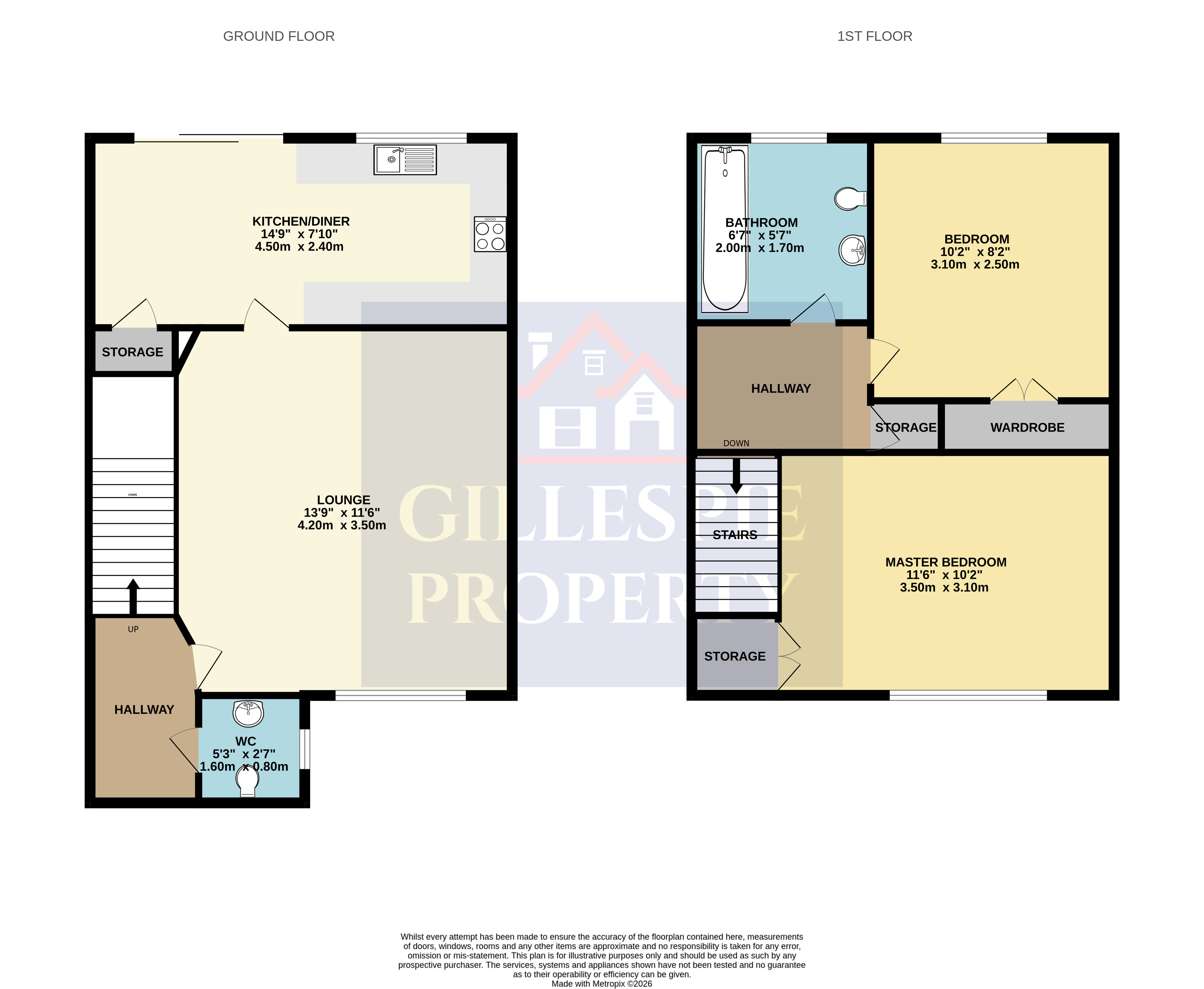 30, Armour Mews, The Inches, Larbert floorplan