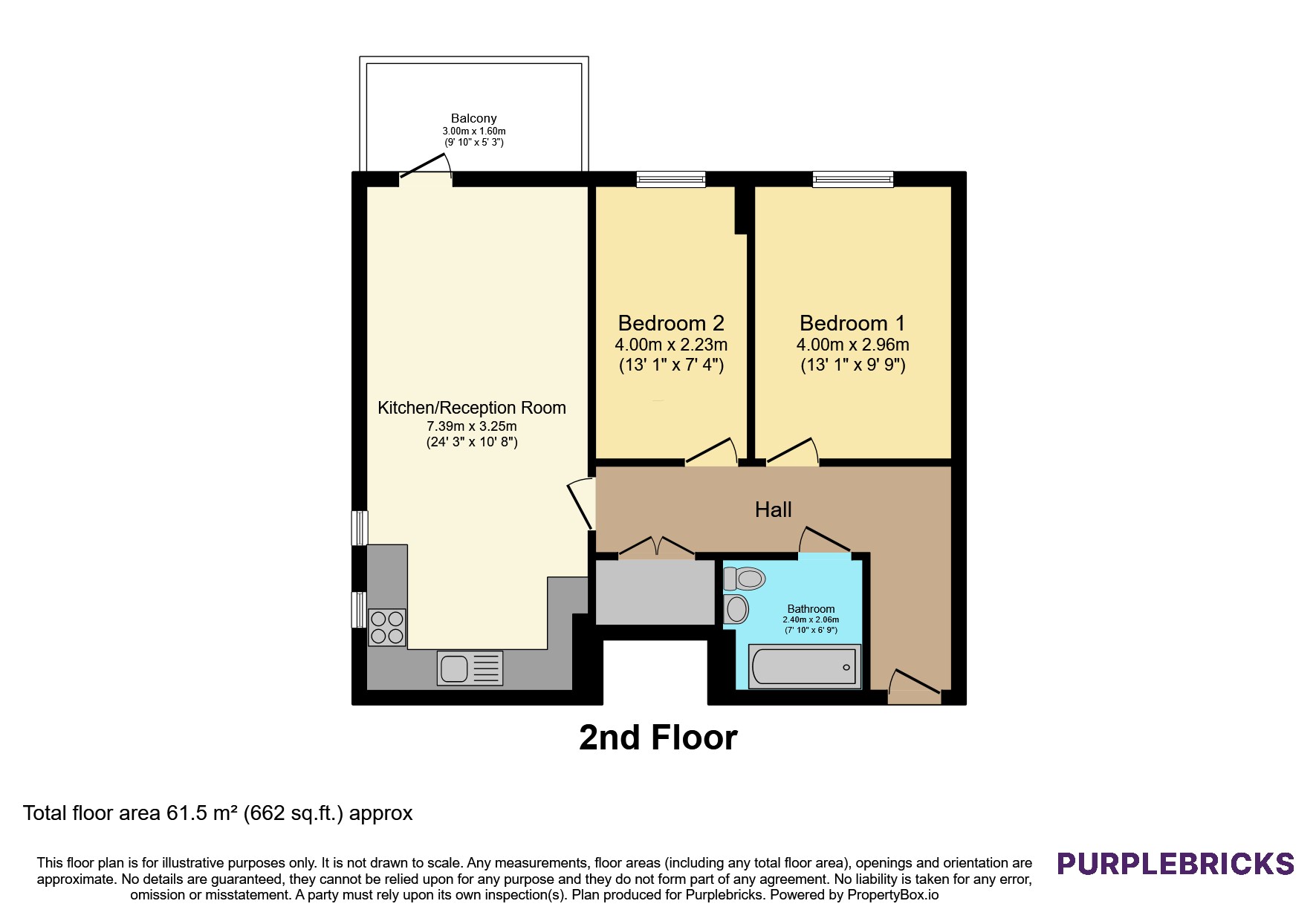 48 Trafalgar House, Juniper Drive, Battersea floorplan