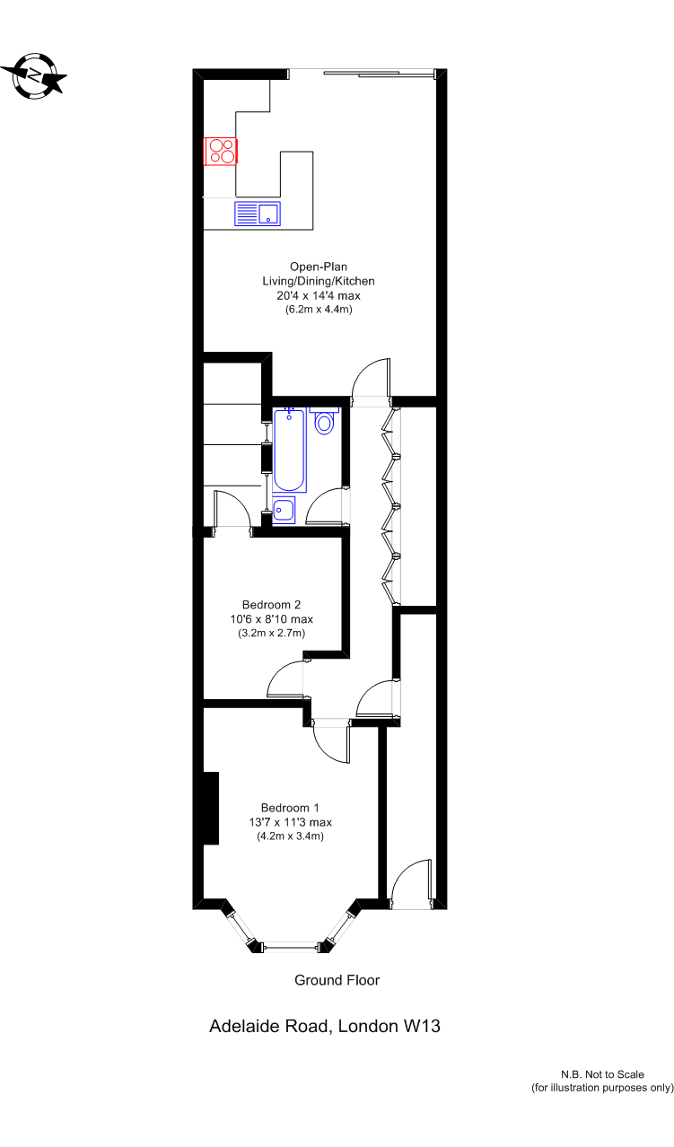 2 bed flat for sale in Adelaide Road, Ealing, London W13 Zoopla