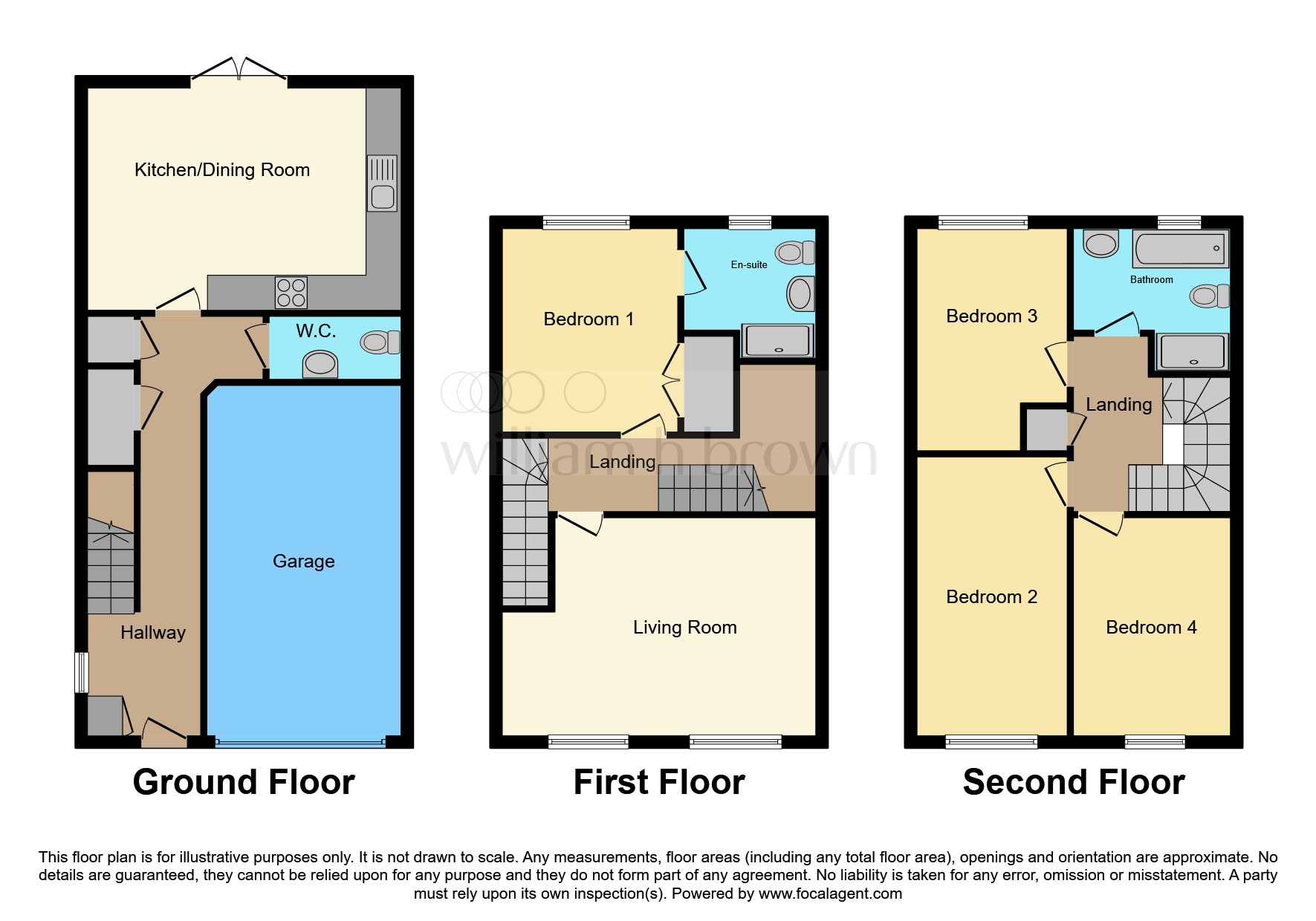 9, Bentley Grove, Peterborough floorplan
