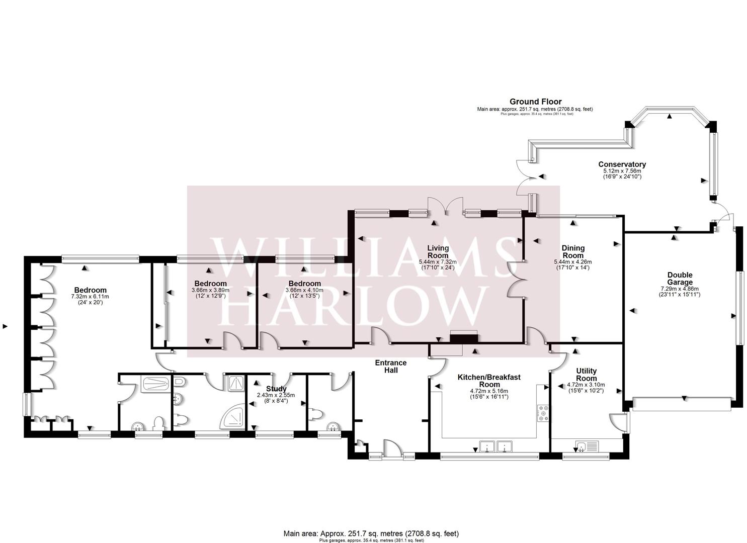 3, Glen Close, Tadworth floorplan