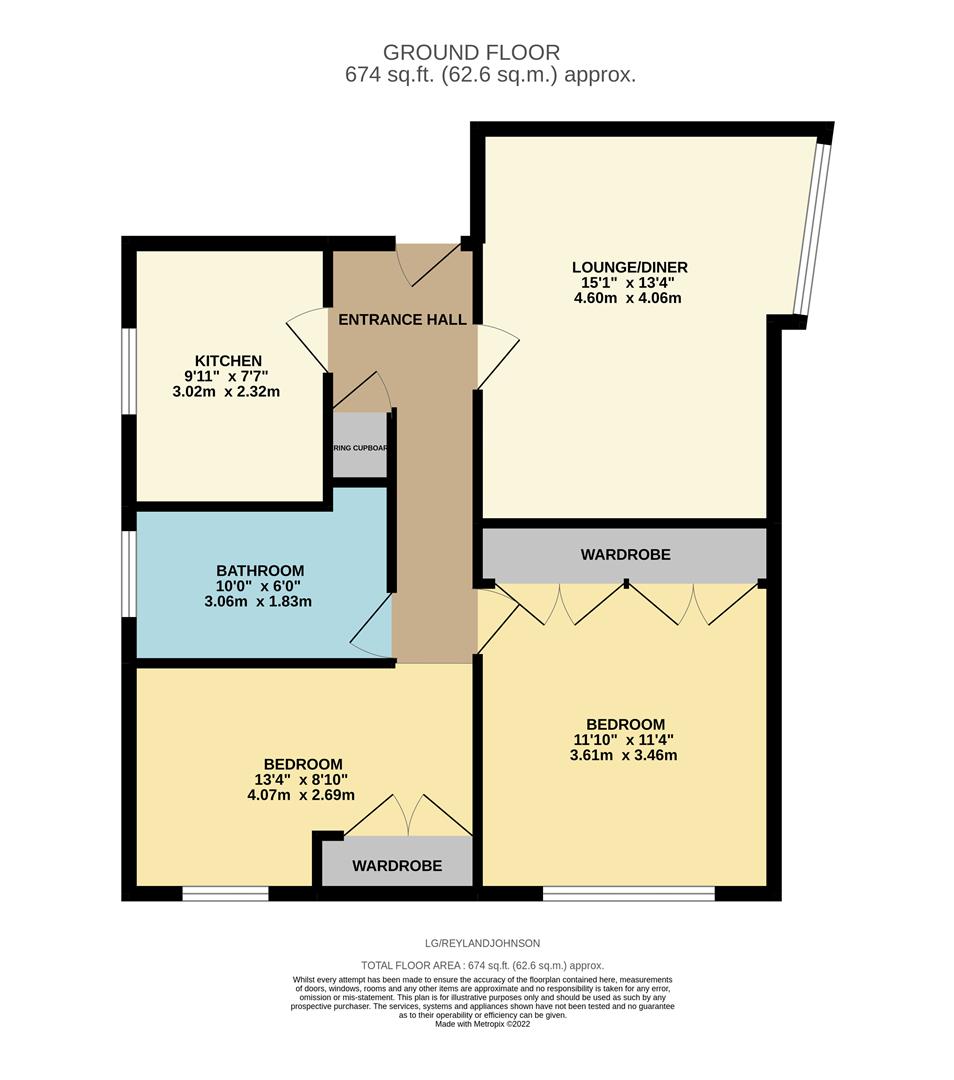 124, Little Grove Field, Harlow floorplan