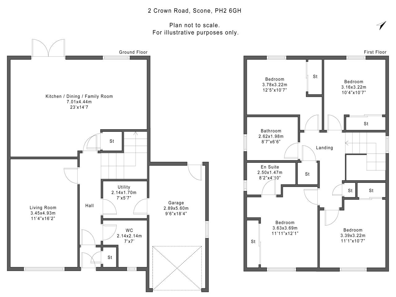 4 Bedrooms Detached house for sale in Crown Road, Scone, Perth PH2