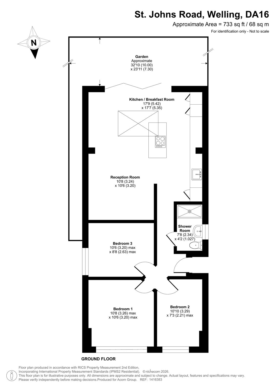 17, St. Johns Road, Welling floorplan