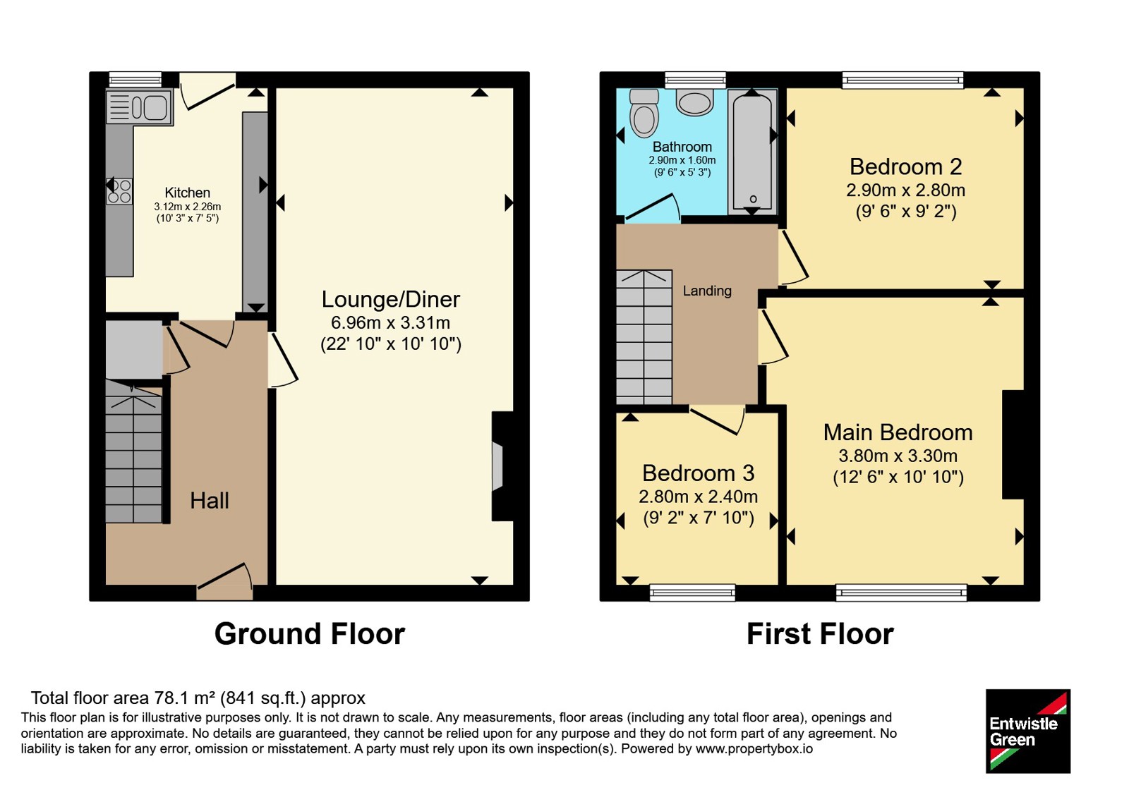 15, Rydal Grove, Bolton floorplan
