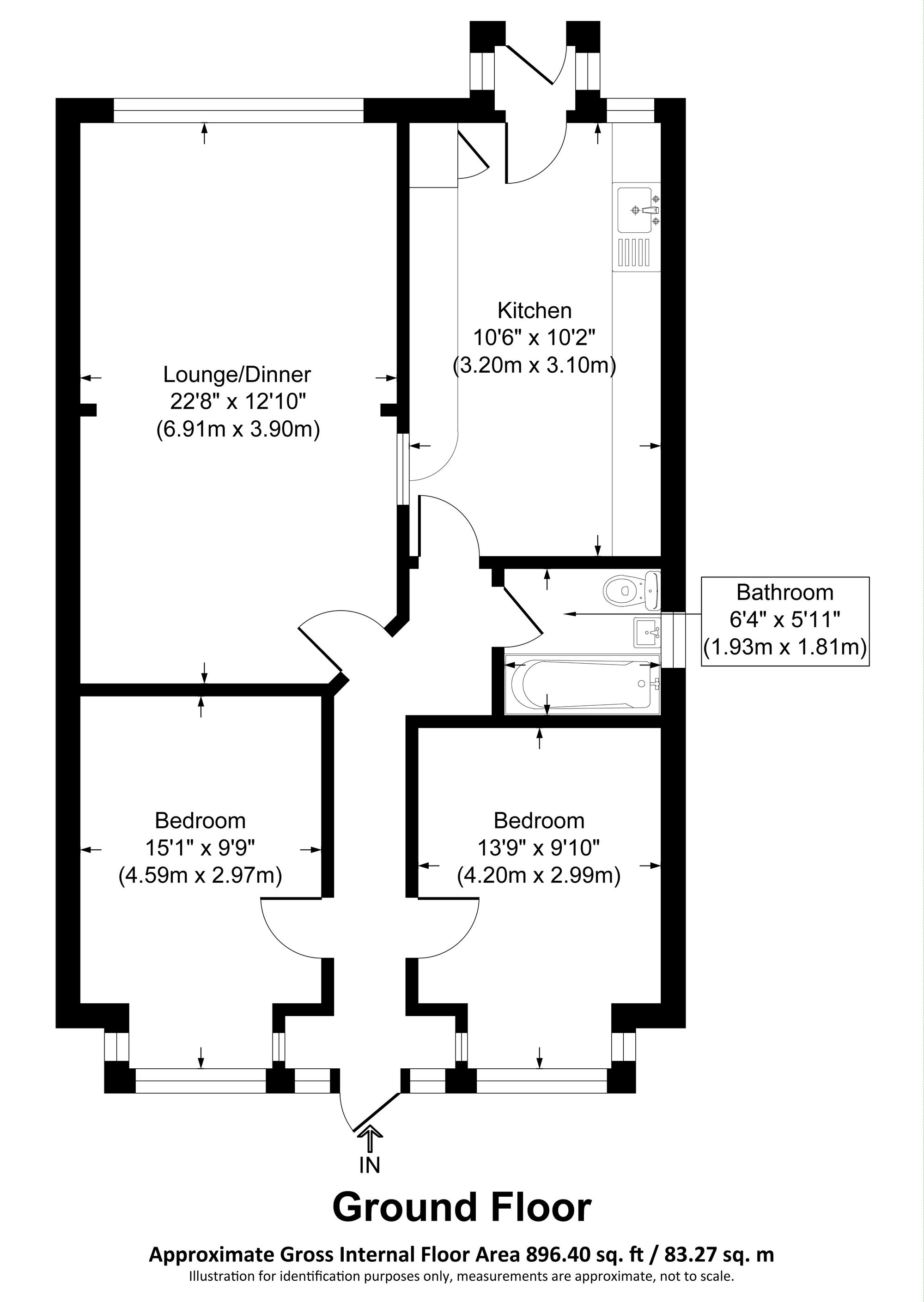 45 Branksome Road, Southend-On-Sea floorplan