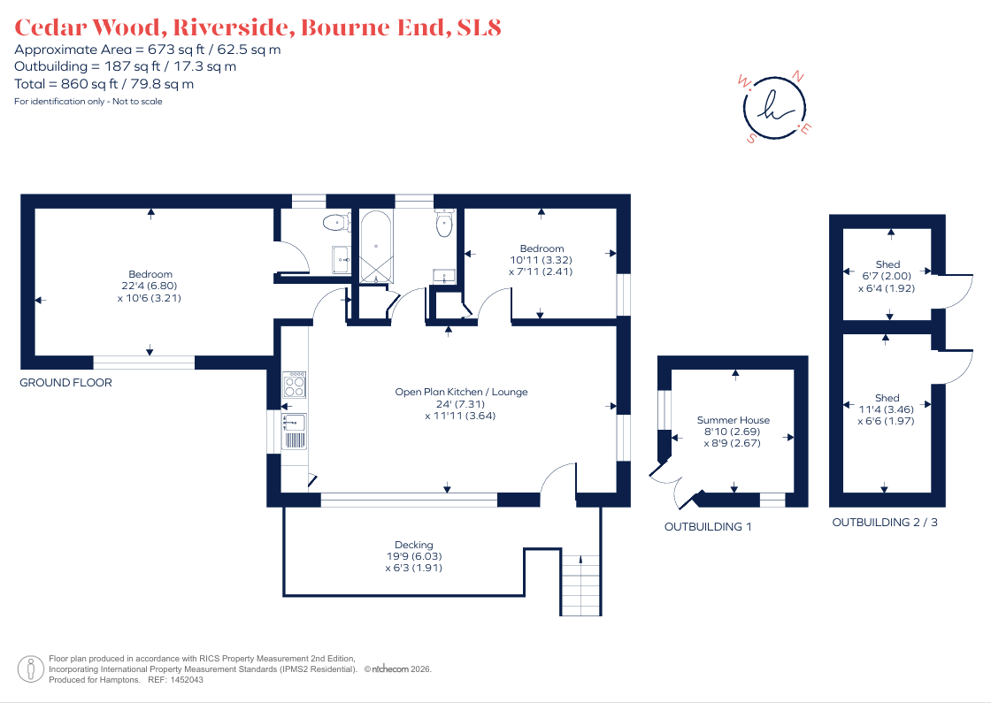 Cedar Wood, Riverside, Bourne End floorplan
