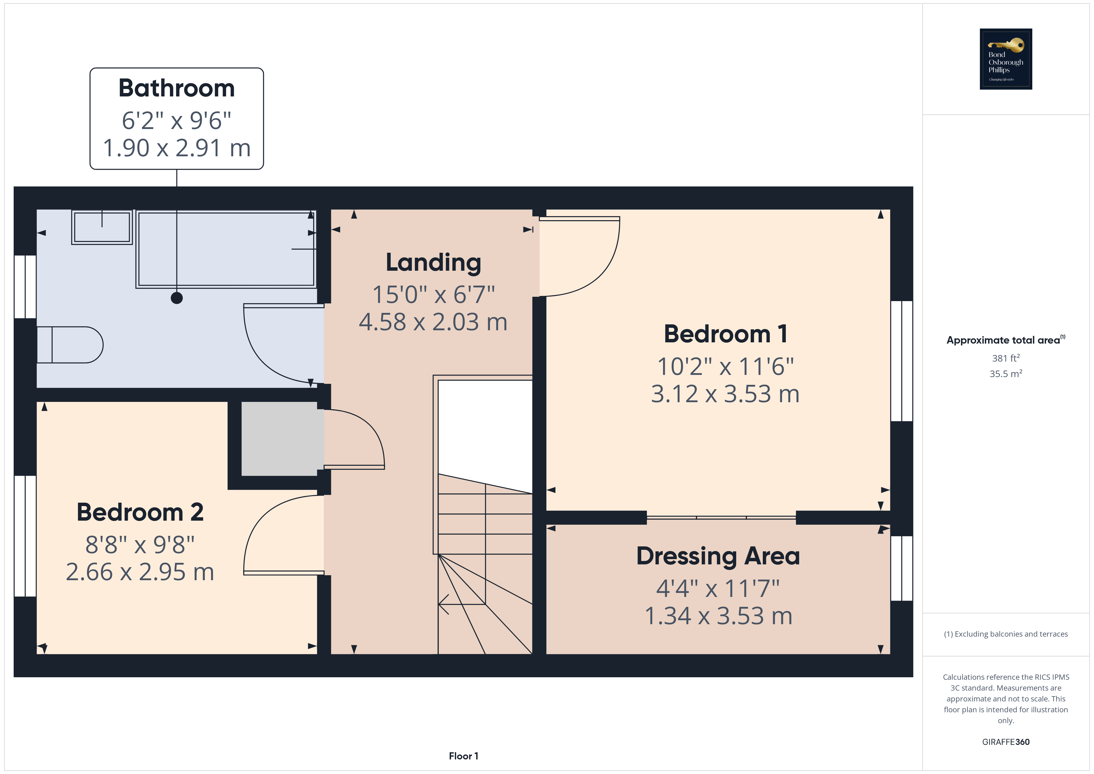 25, Pearse Close, Okehampton floorplan