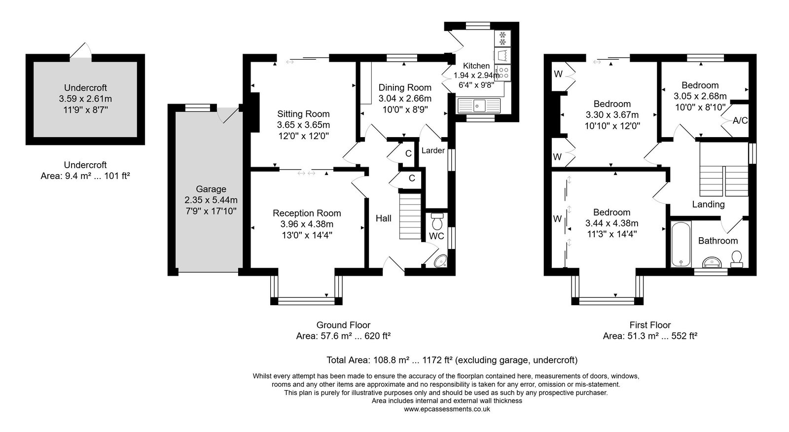 61, Sydney Buildings, Bath floorplan