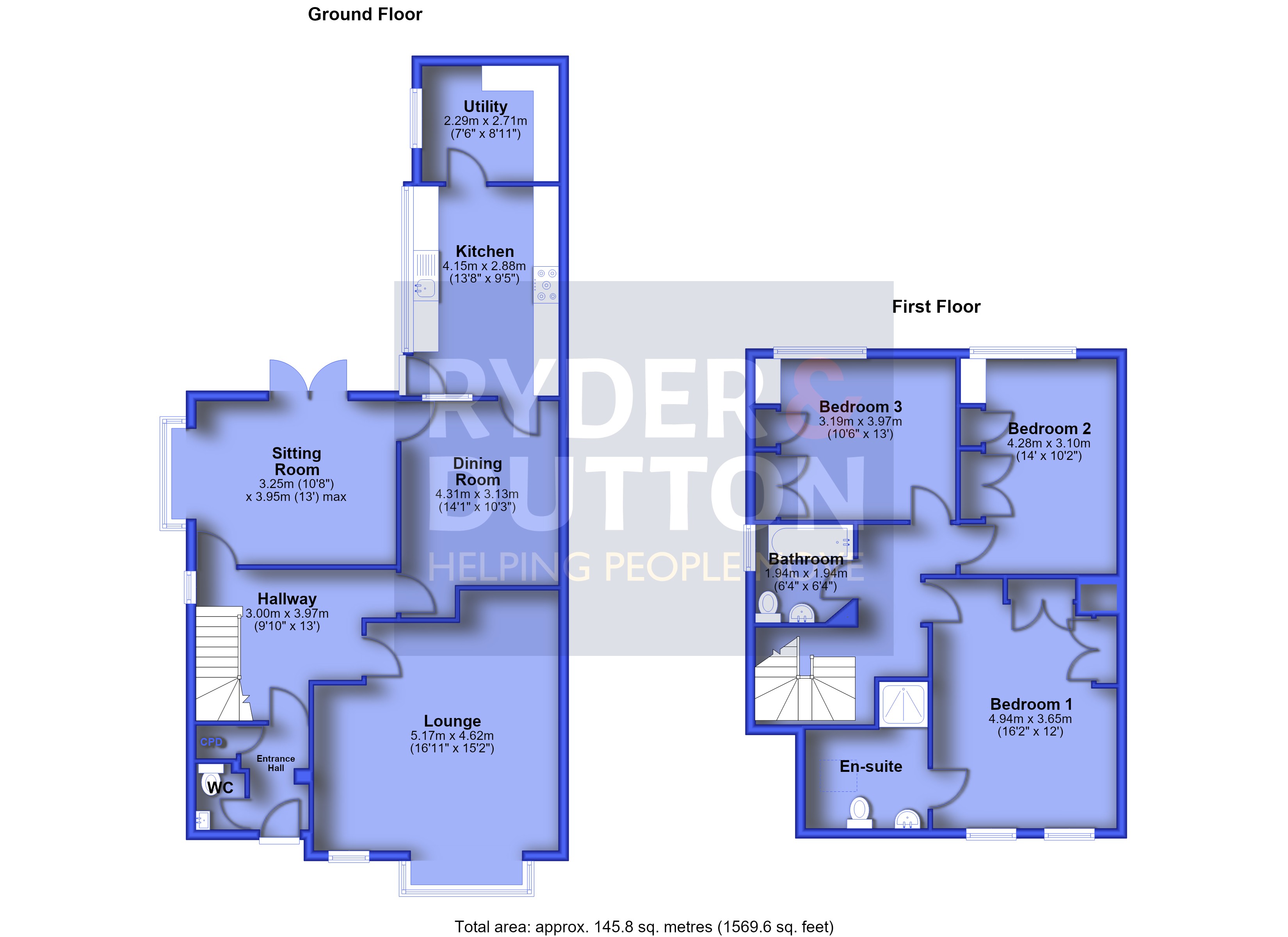 Manor Road, Greater Manchester floorplan