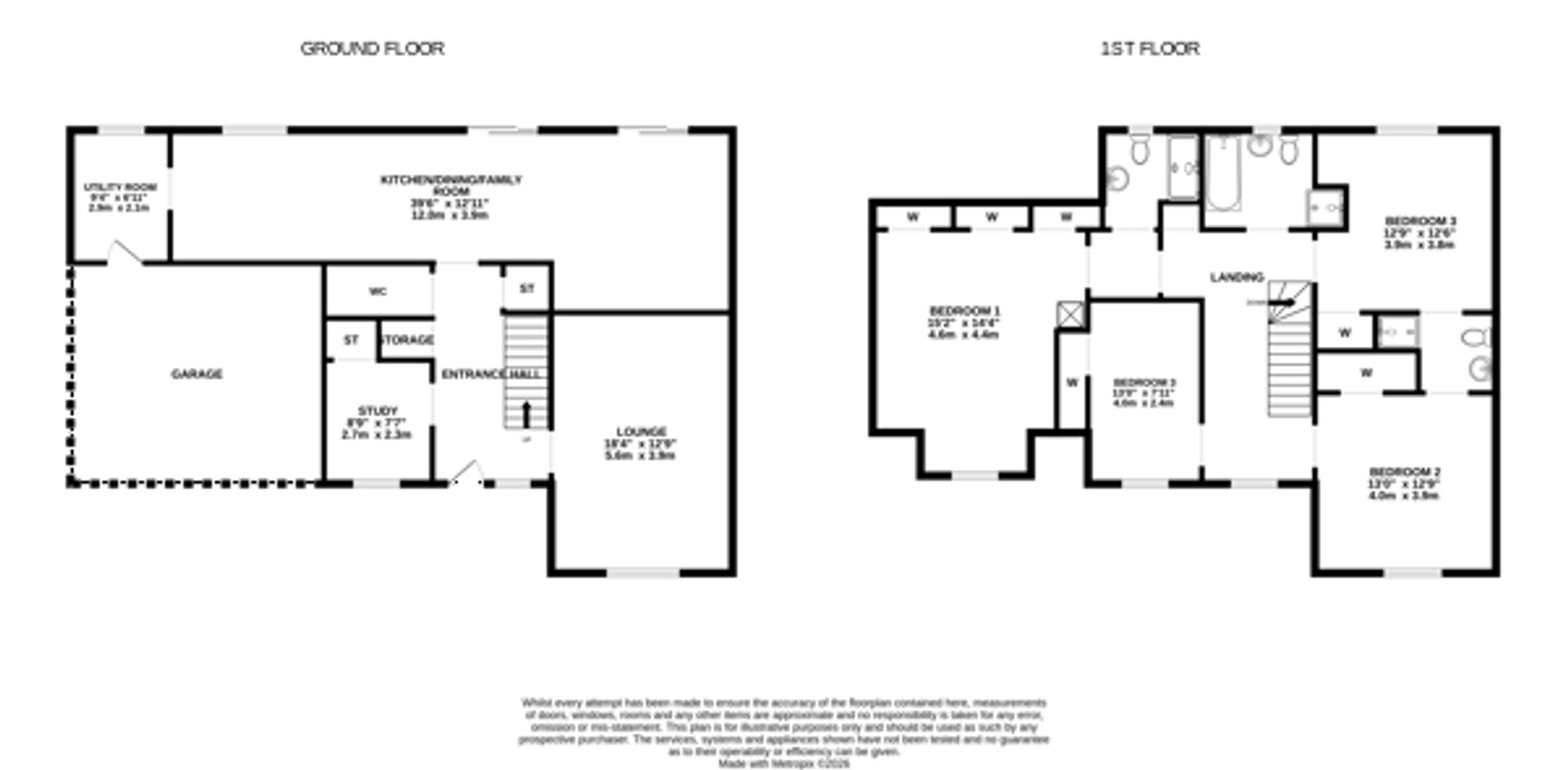 5 Woodthorpe Gardens, Bathgate floorplan