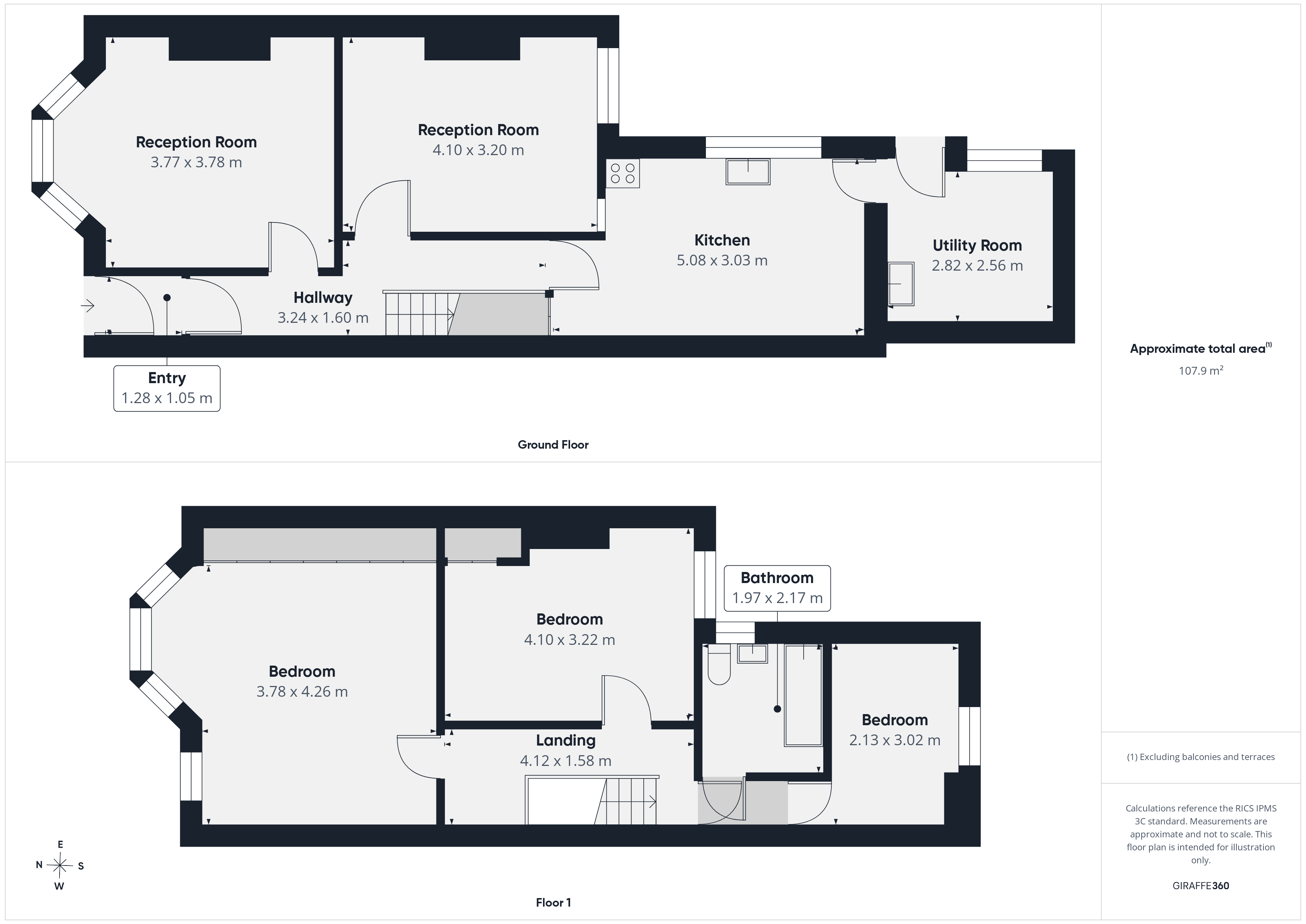 Somerset Road, Bristol floorplan