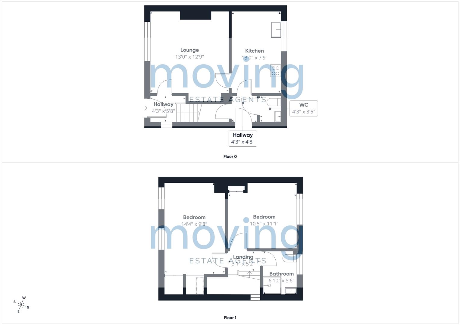 41, Skirsa Street, Glasgow floorplan