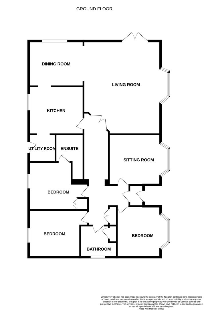 Muirfield Villa, 51, Muirfield Road, Inverness floorplan