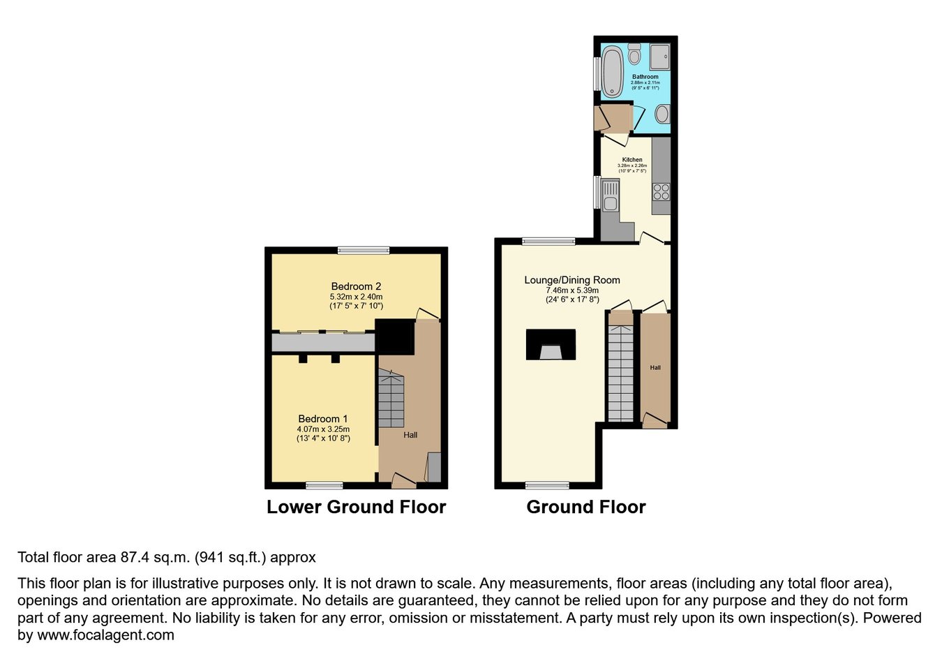 18b, New Road, Chatham floorplan
