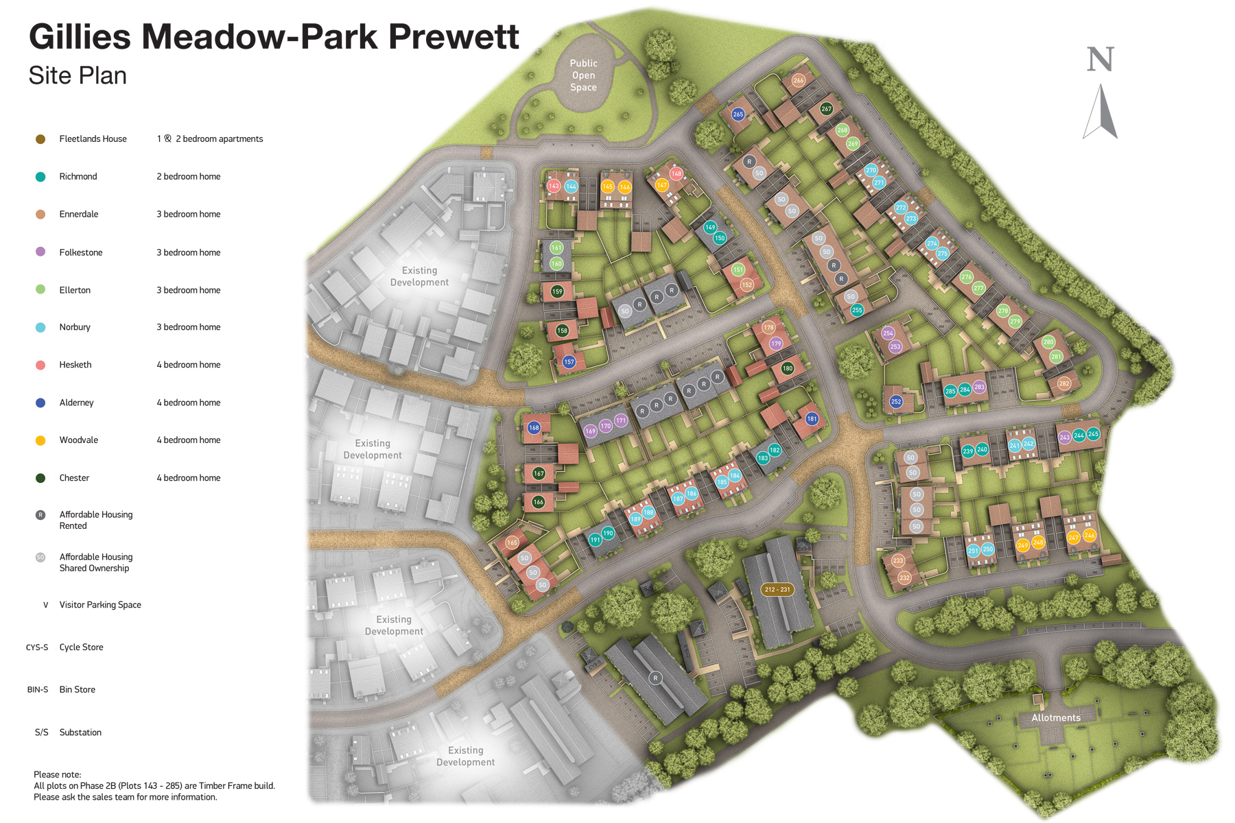 New home, 4 bed detached house for sale in "Chester" at Park Prewett