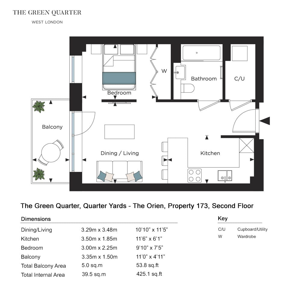 173, London Borough Of Ealing, Ub1 1Bl, Southall floorplan