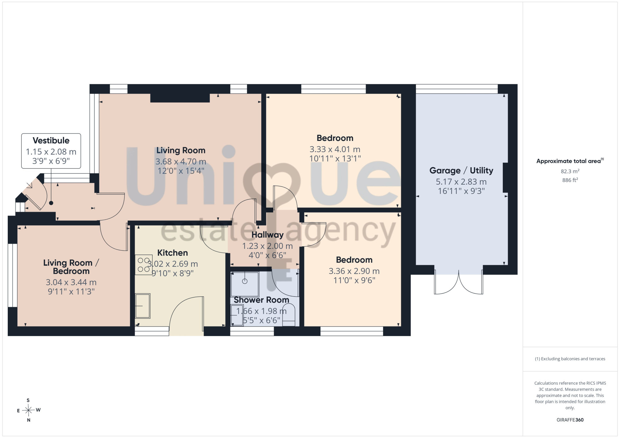 29, Kings Walk, Thornton-Cleveleys floorplan