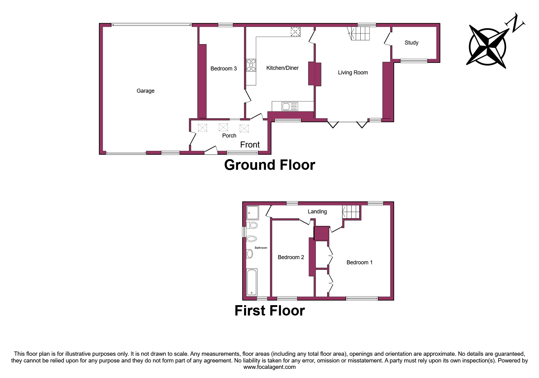1, Hey Top, Keighley floorplan