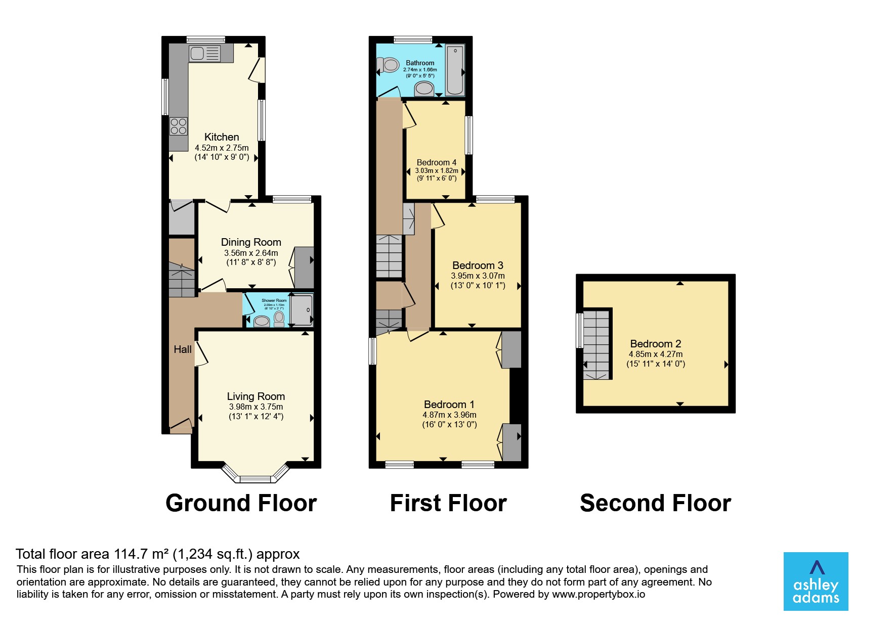 8, Edward Street, Derby floorplan