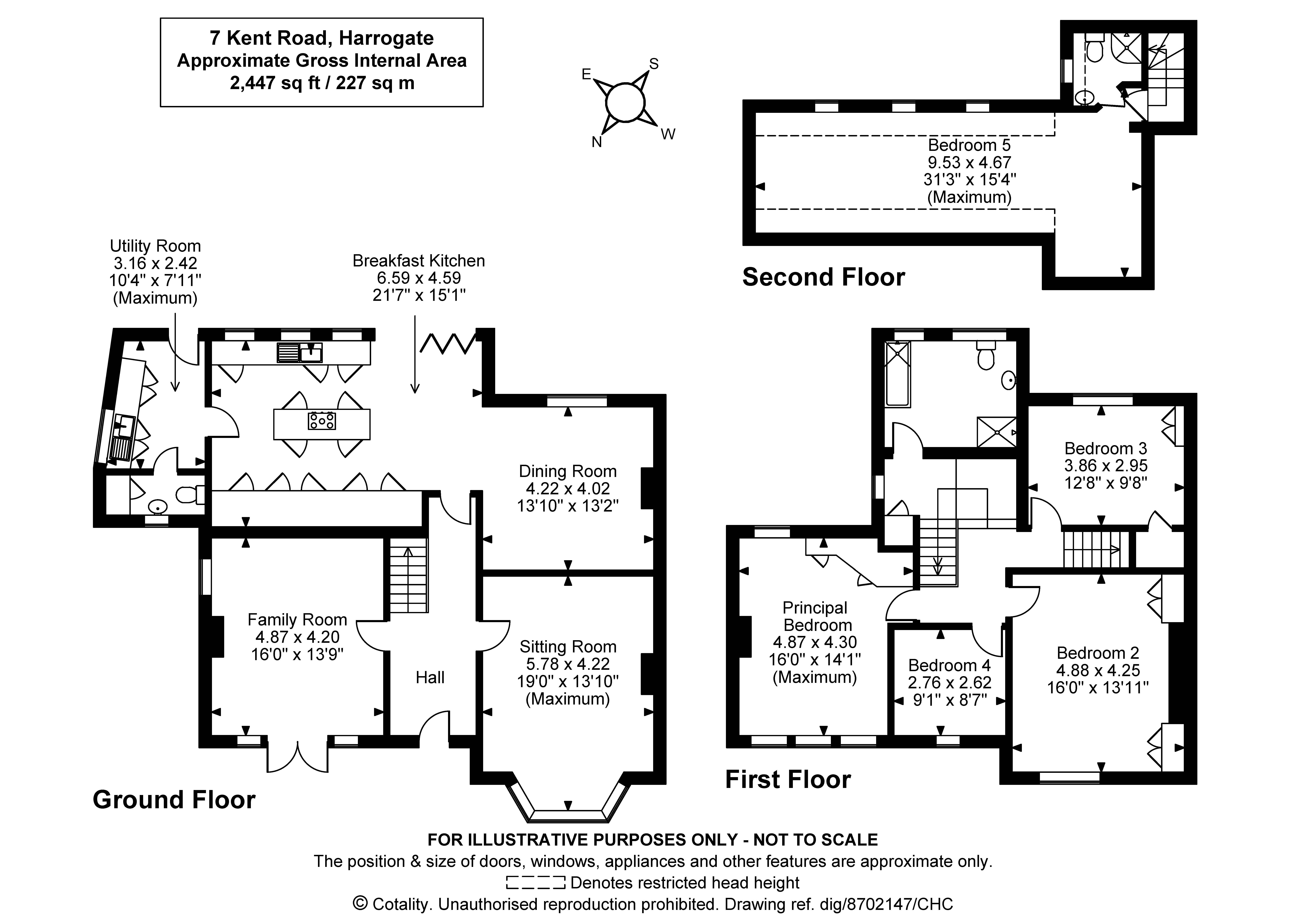 7, Kent Road, North Yorkshire floorplan