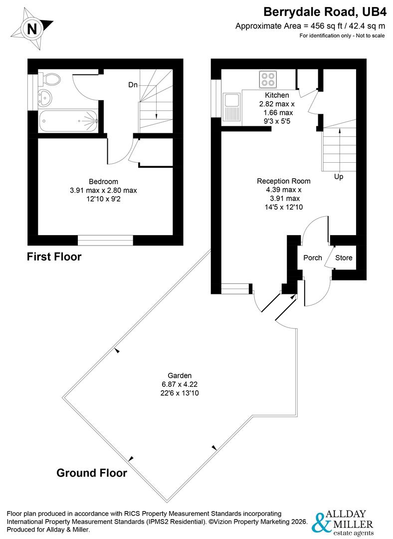 16, Berrydale Road, Hayes floorplan