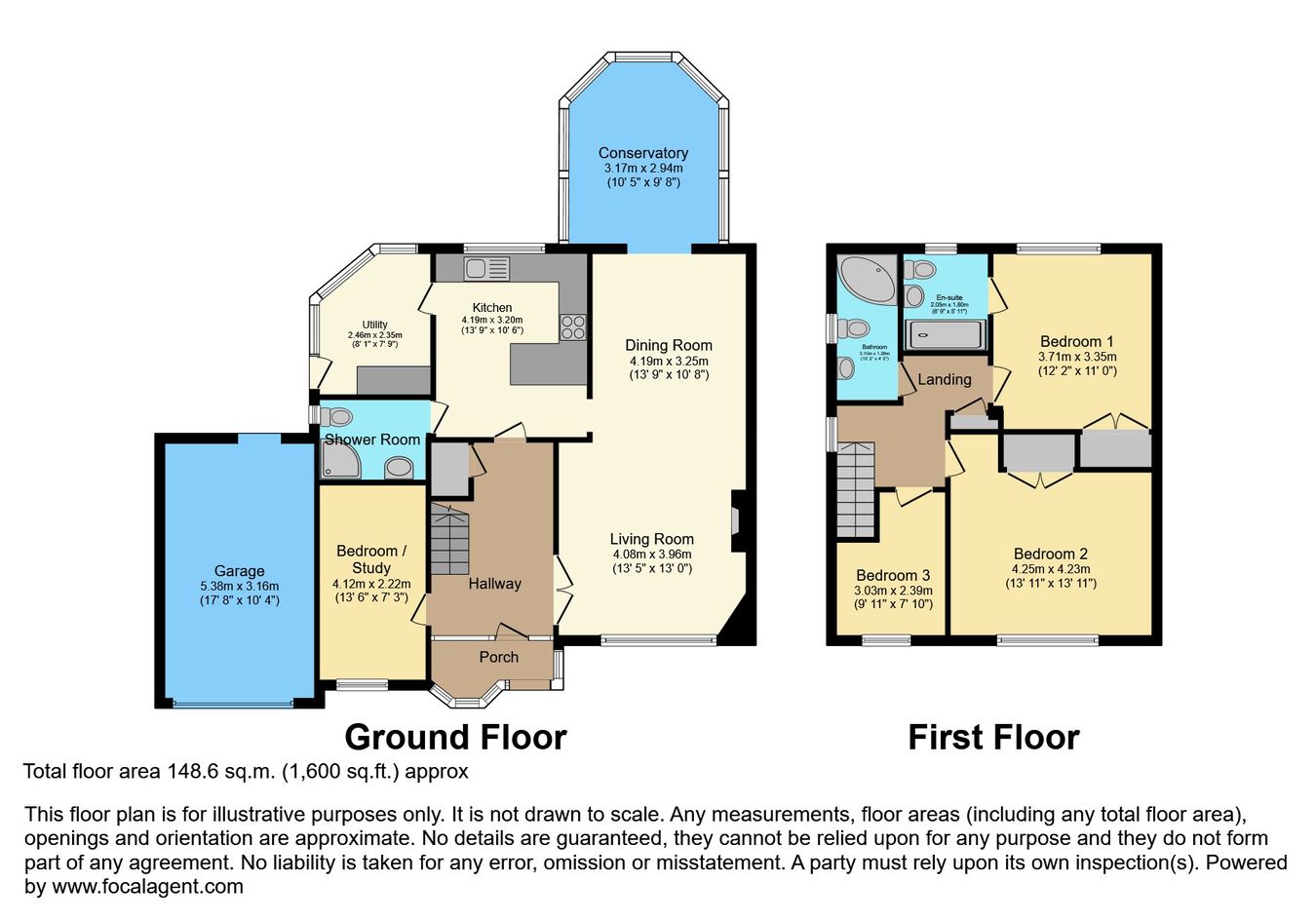 80, Downview Road, Bognor Regis floorplan