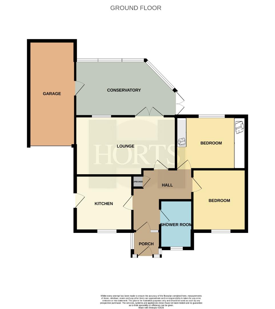 34, School Road, Bedworth floorplan