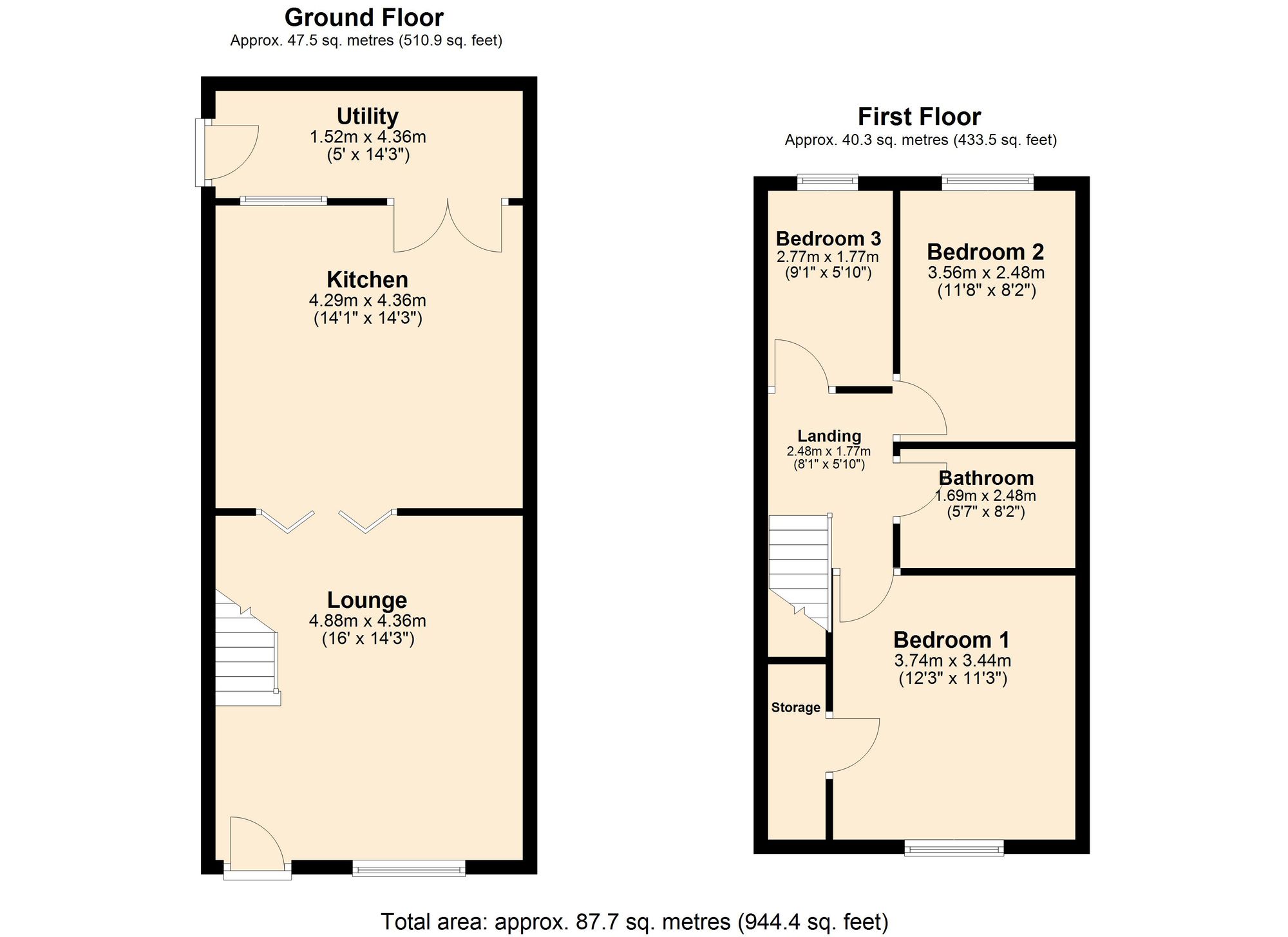168 Sough Road, Darwen floorplan