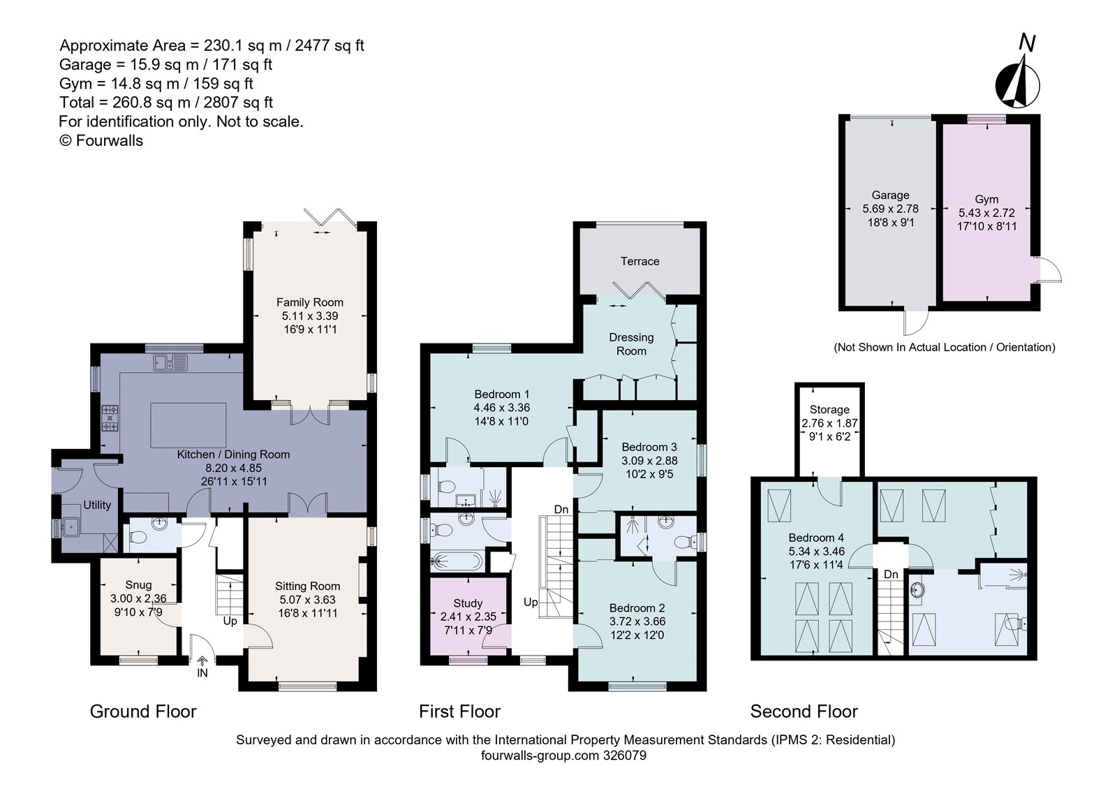The White House, 1, Greenways, Thatcham floorplan