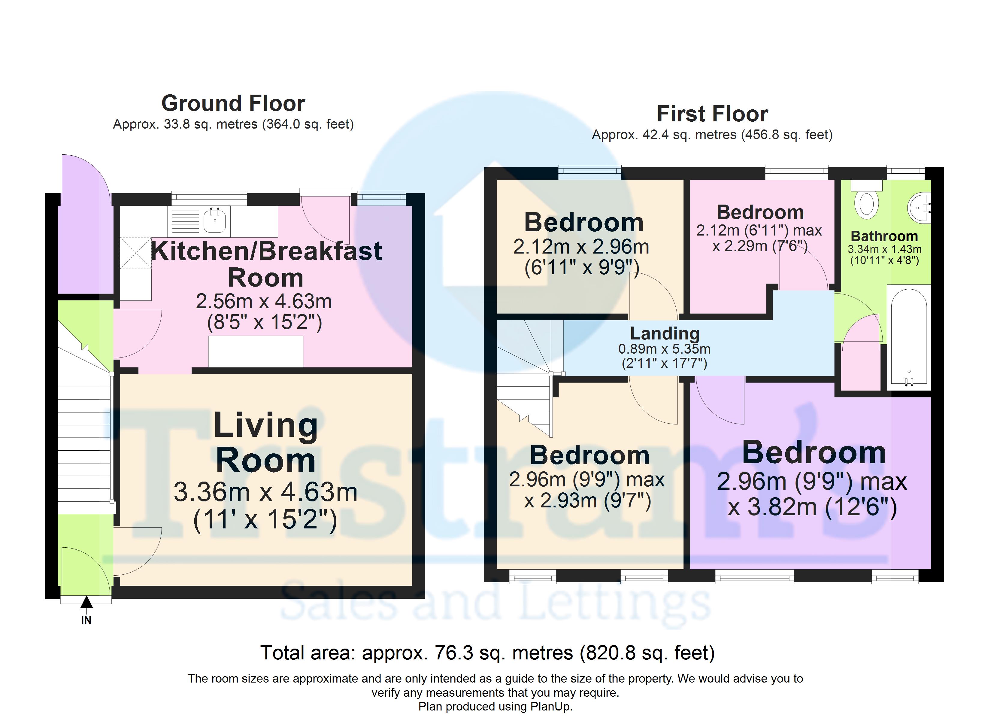 151, Beechdale Road, Nottingham floorplan