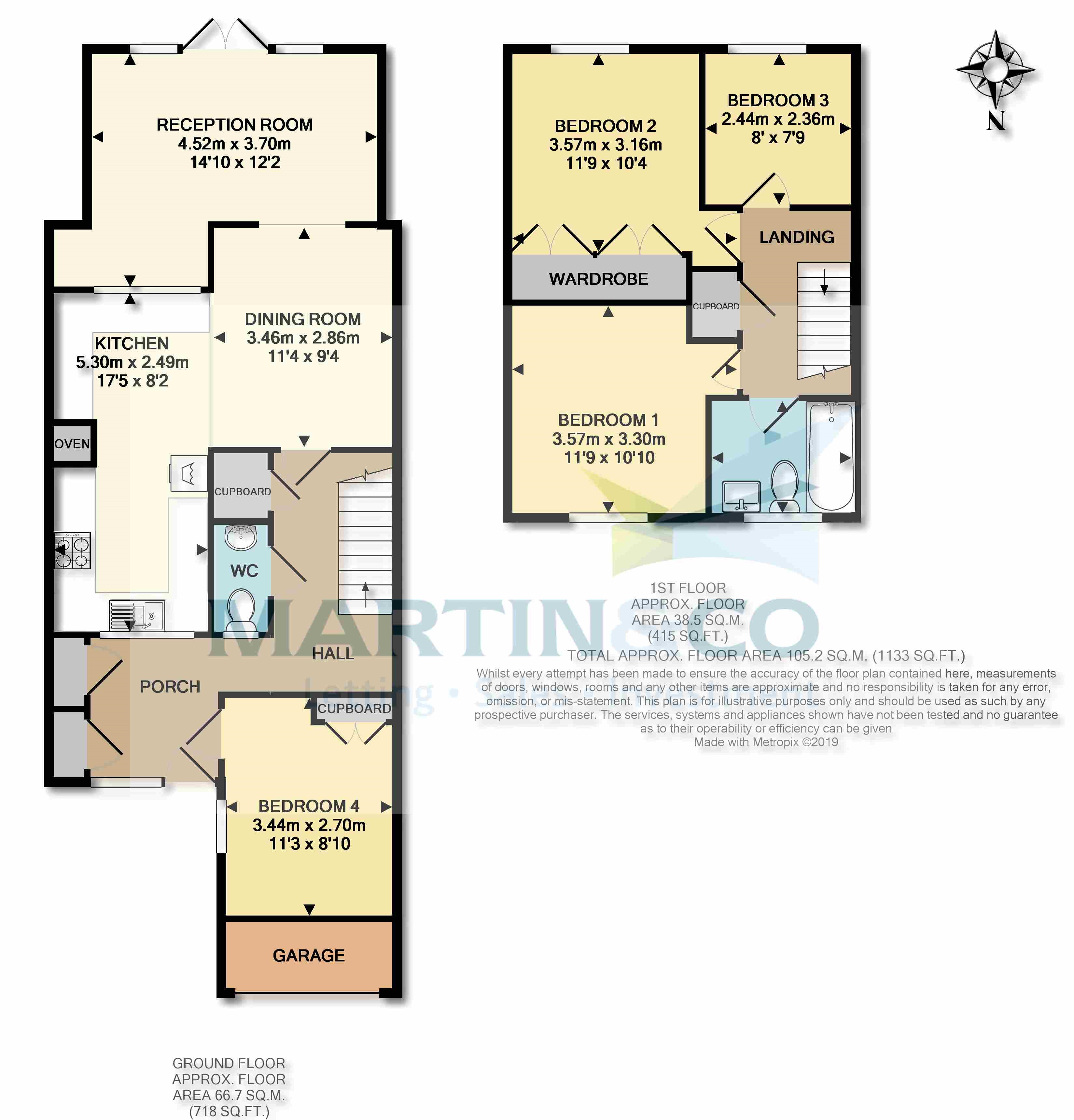 4 Bedrooms Terraced house for sale in Chaunterell Way, Abingdon OX14