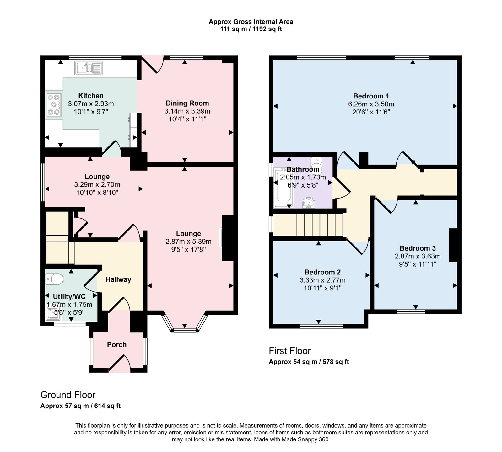 98, Randwick Park Road, Plymouth floorplan