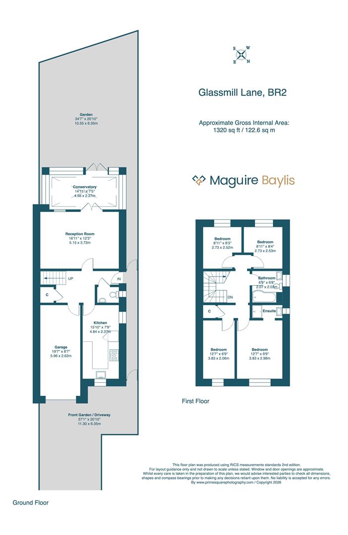 19a, Glassmill Lane, Bromley floorplan