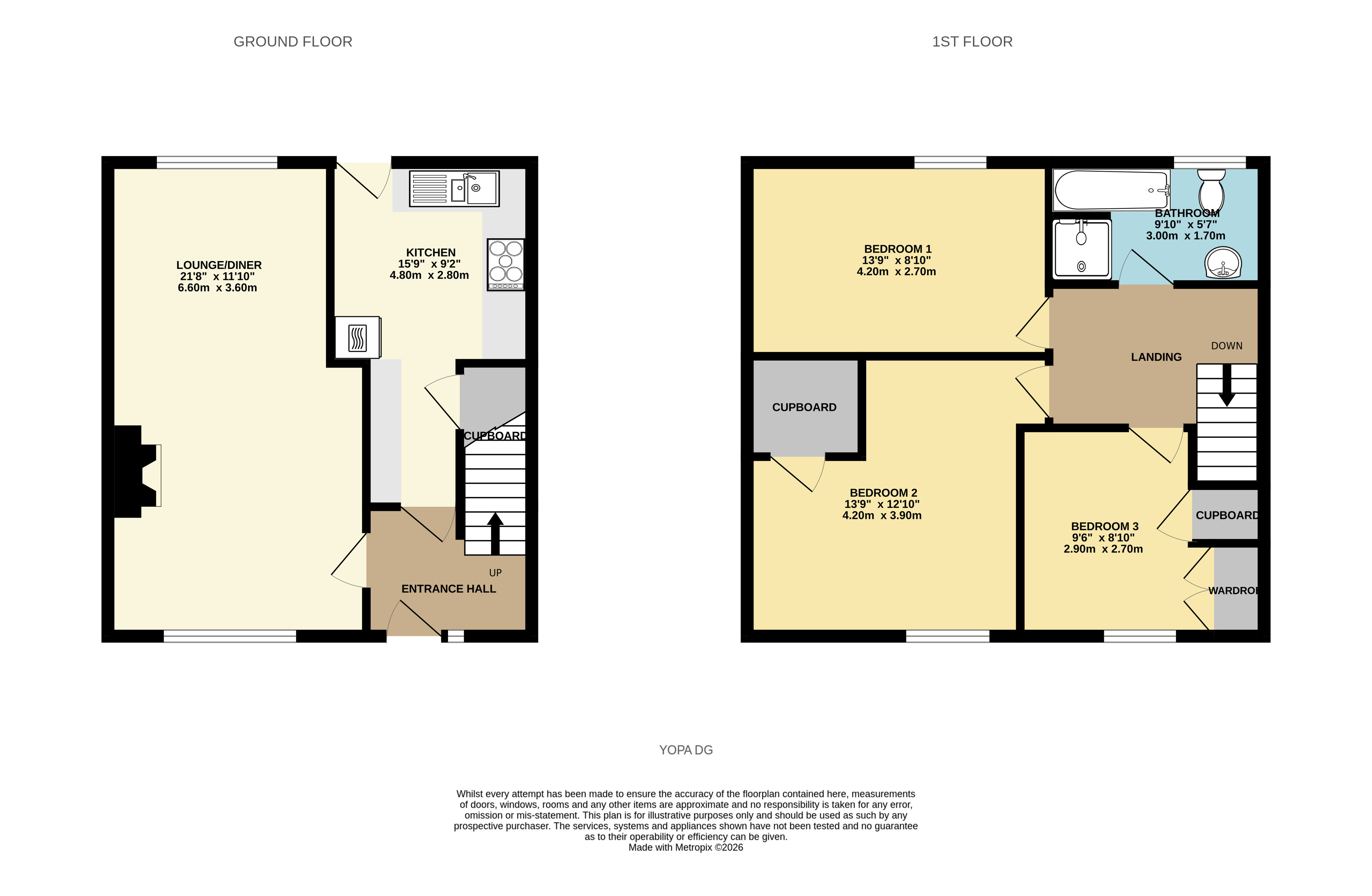 Kinnell Street, Thornhill floorplan