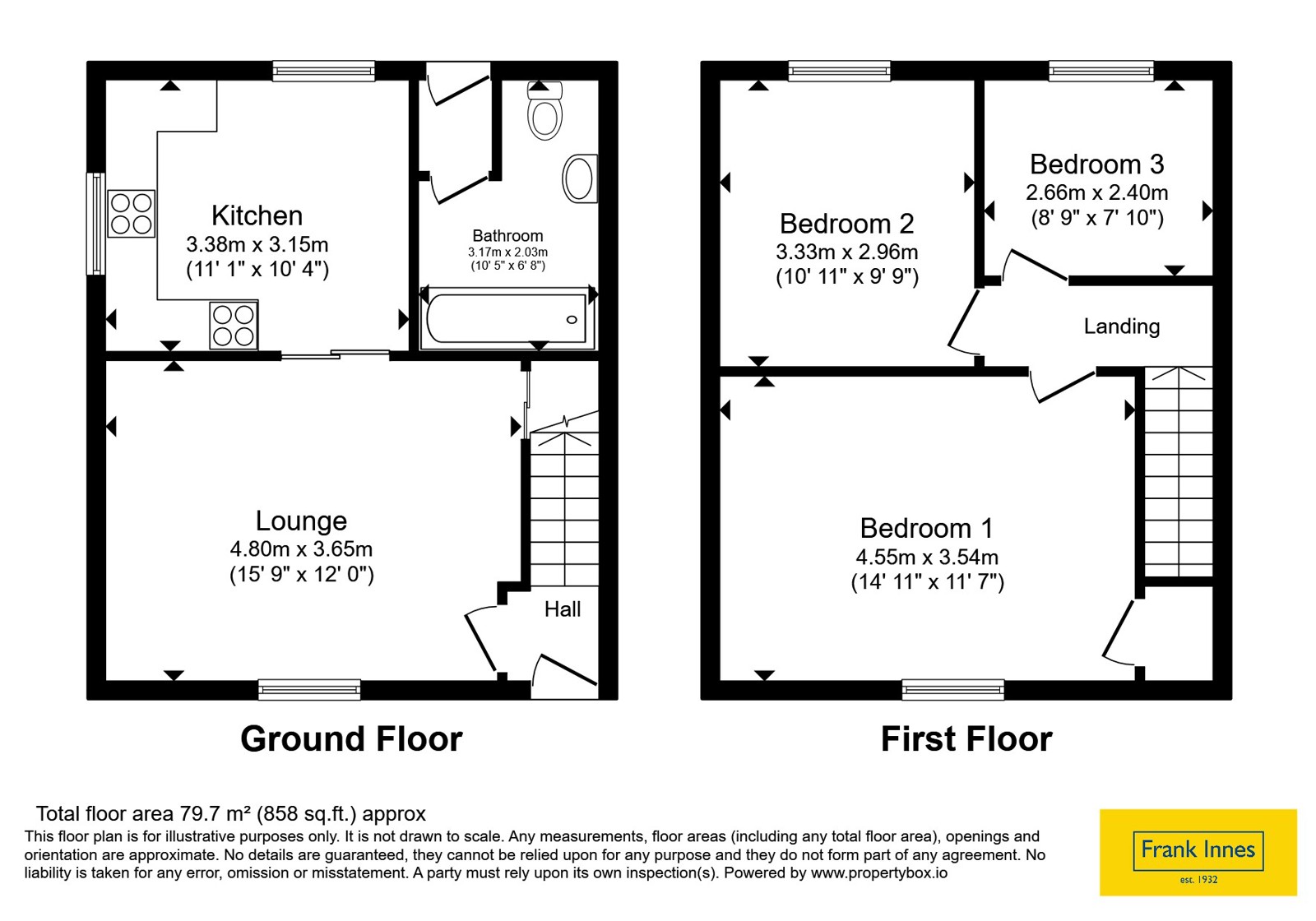 62, Cambridge Street, Derbyshire floorplan