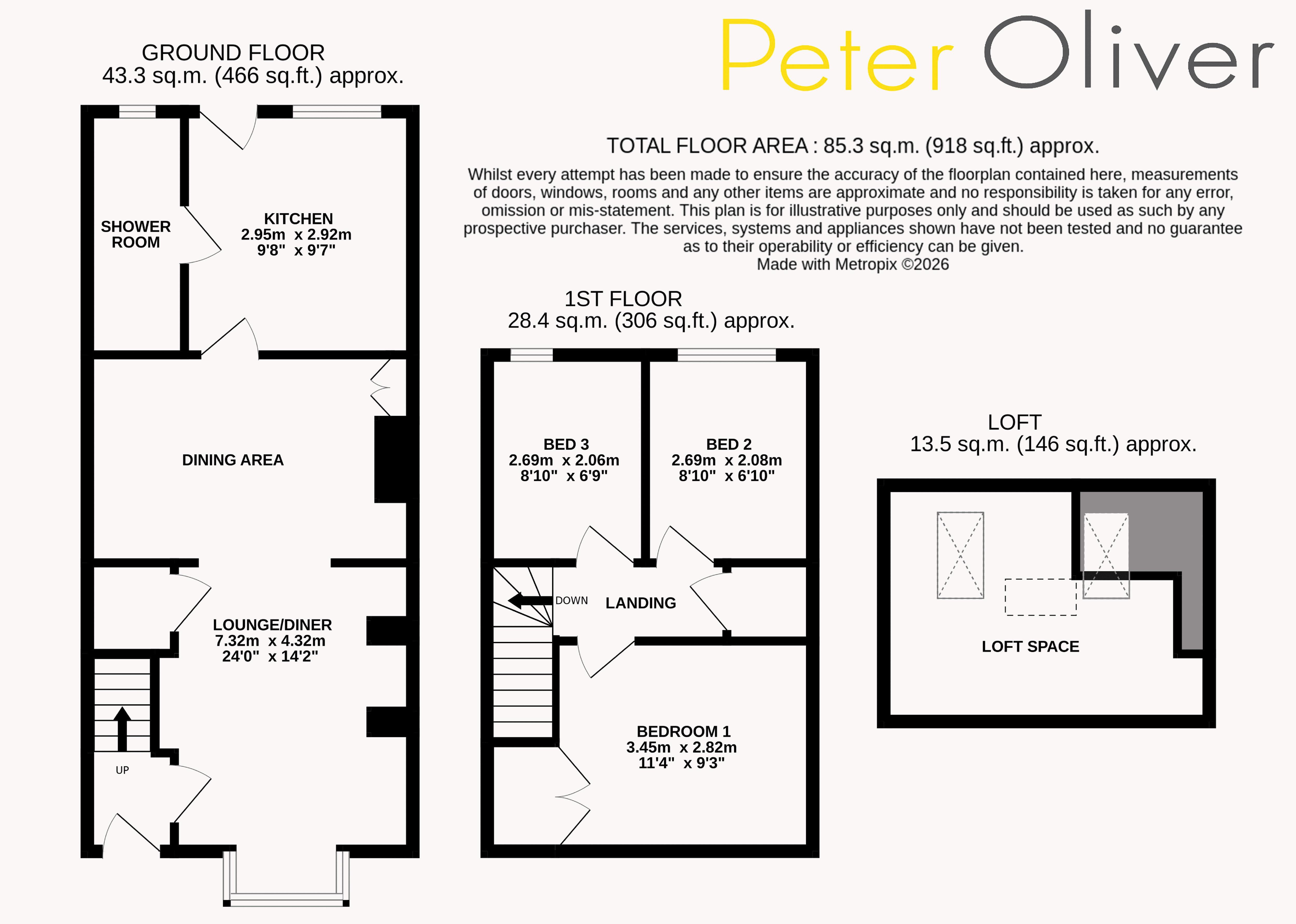 North Row, Uckfield floorplan