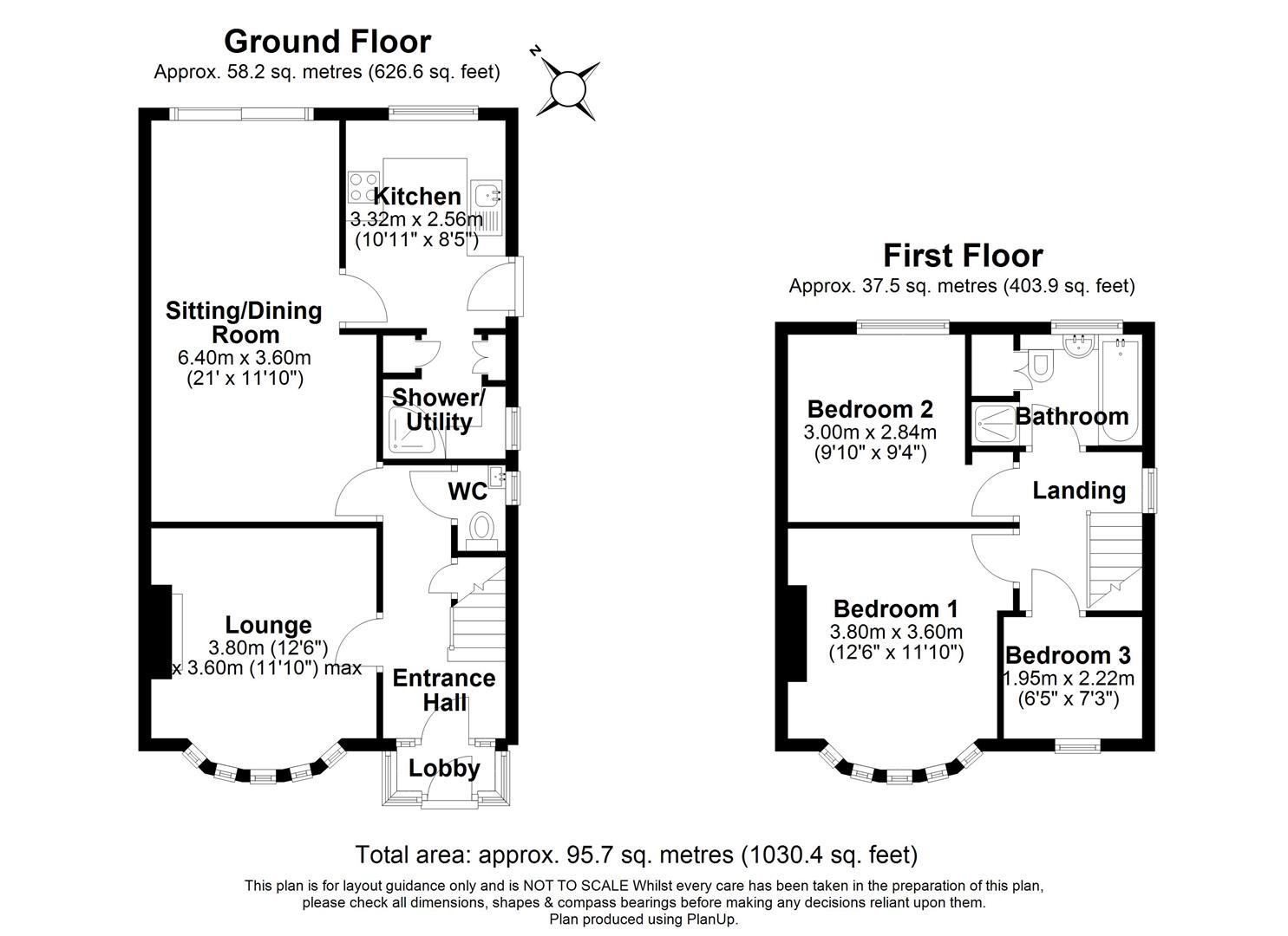 Chilworth, 15, The Leas, Ingatestone floorplan