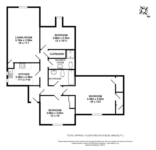 28 The Old Bakery, 54-57, St Thomas' Street, Oxford floorplan