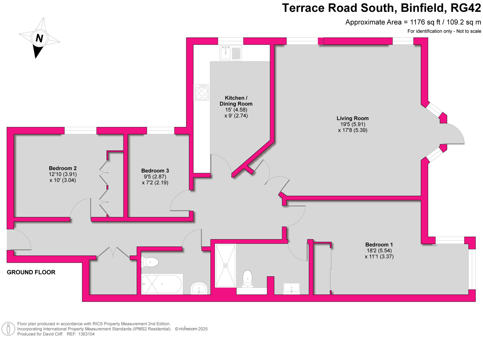 7, Courtney Place, Binfield floorplan