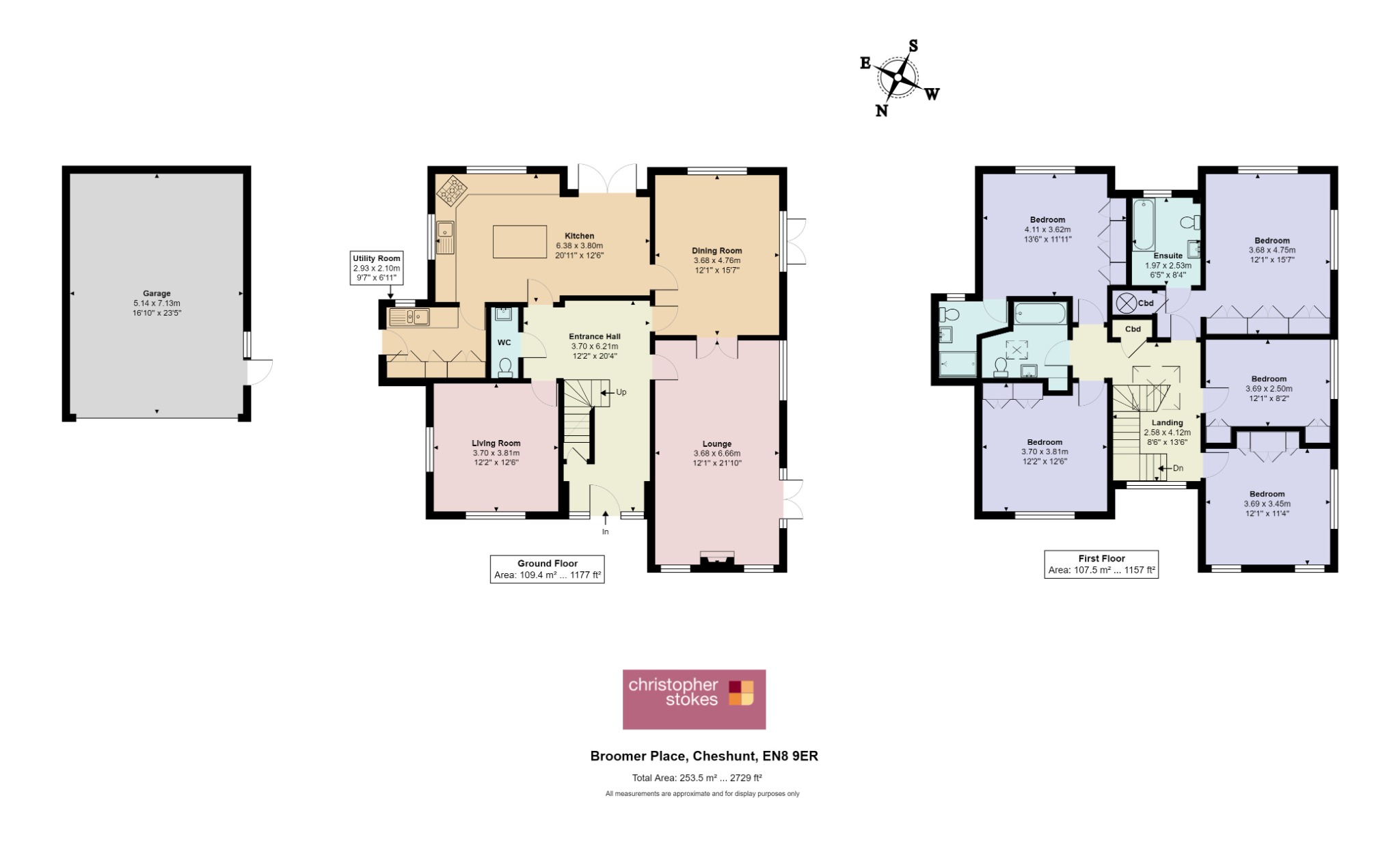 6, Broomer Place, Waltham Cross floorplan