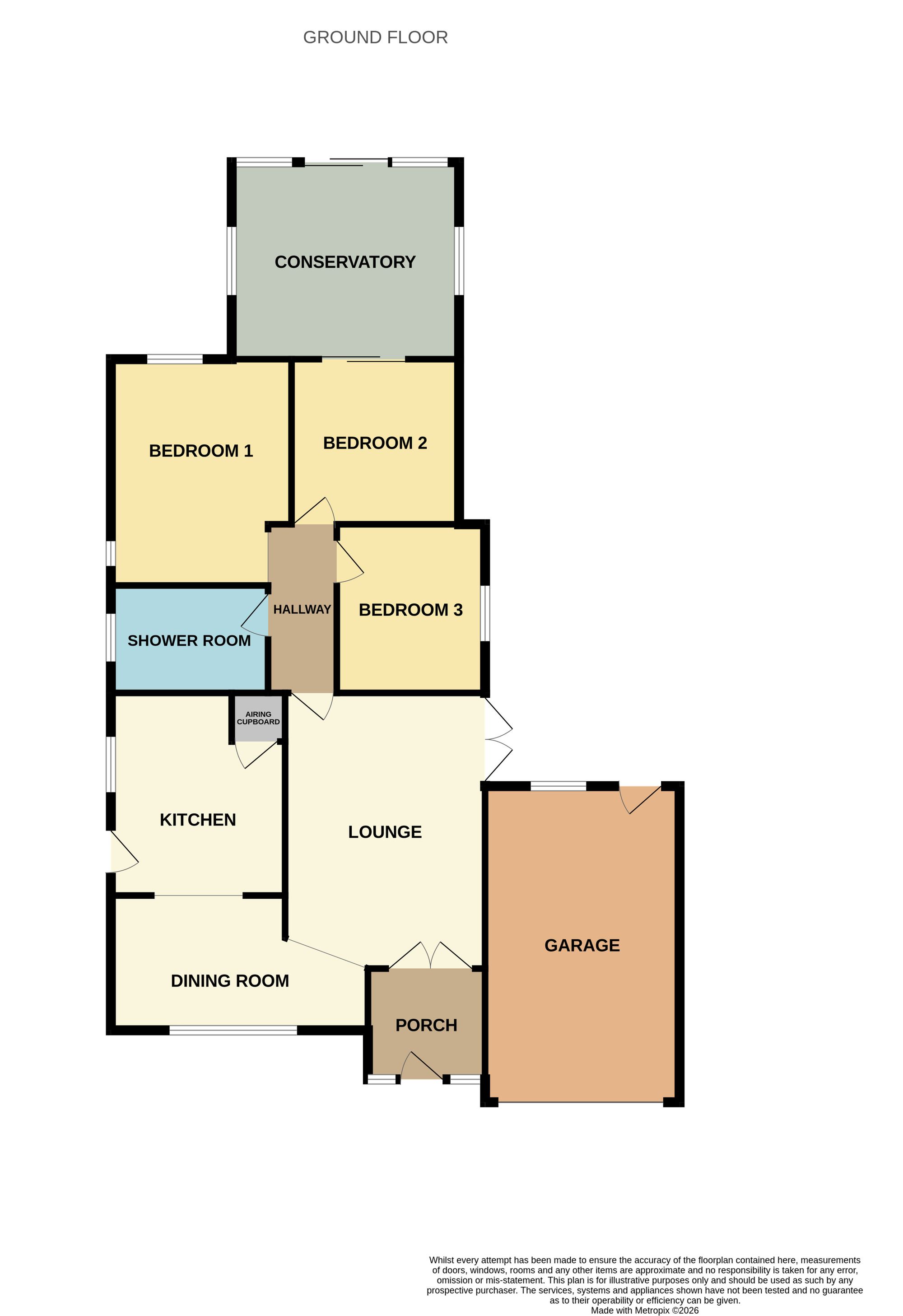 Mondeor Steeple Road, Chelmsford floorplan