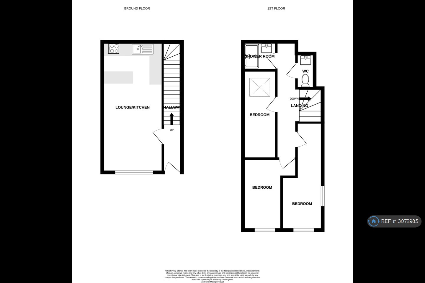 Stokes Croft, Bristol floorplan