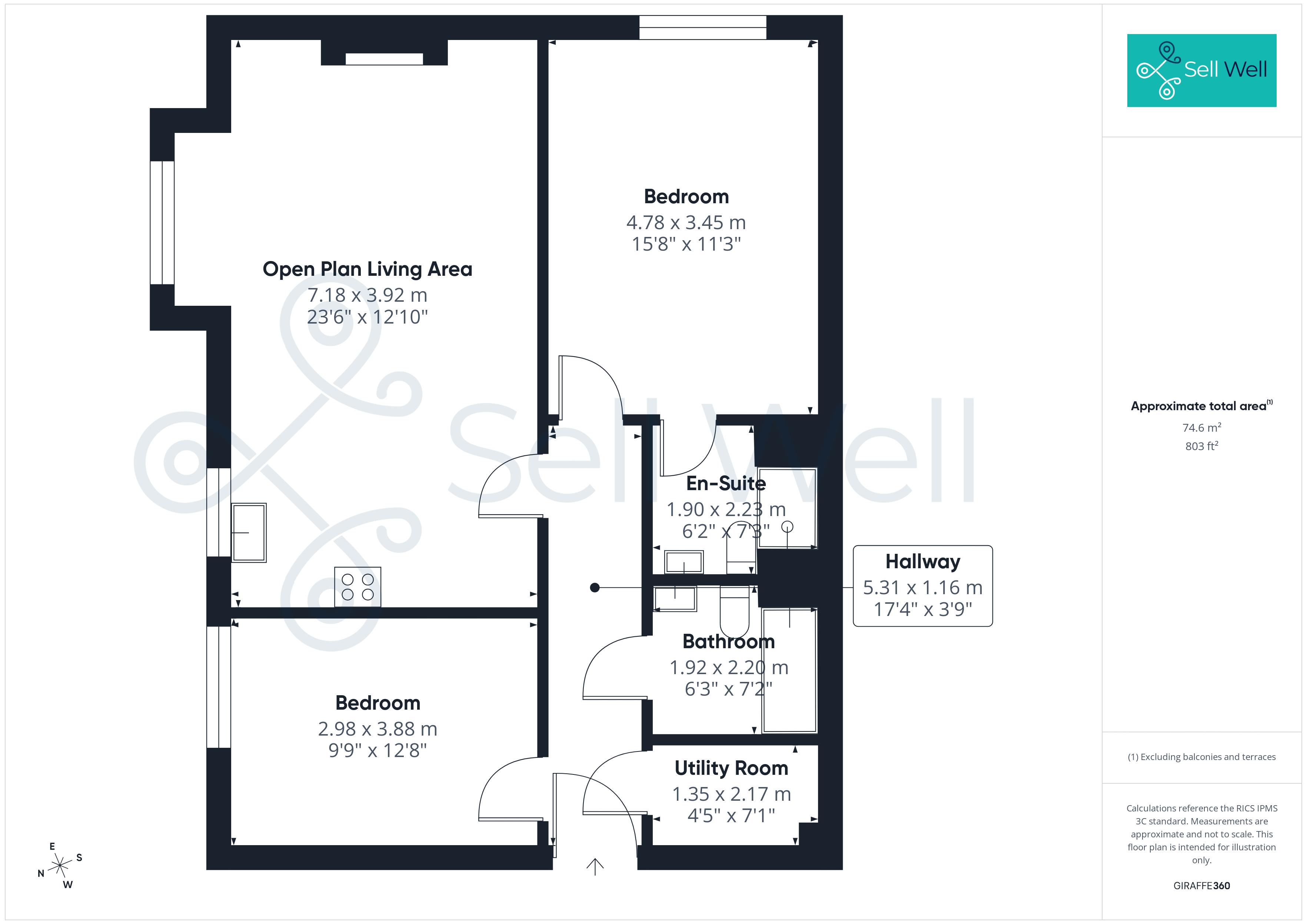 19, The Coppice, Manchester floorplan