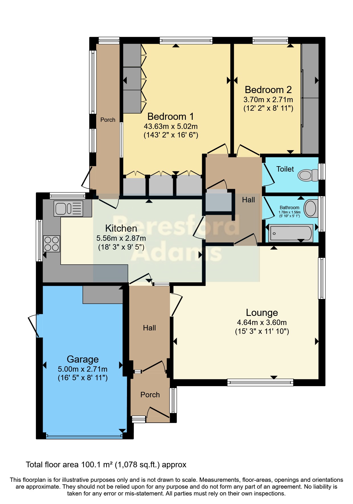 68, Penrhyn Beach West, Llandudno floorplan