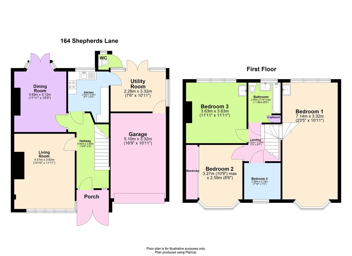 164, Shepherds Lane, Dartford floorplan