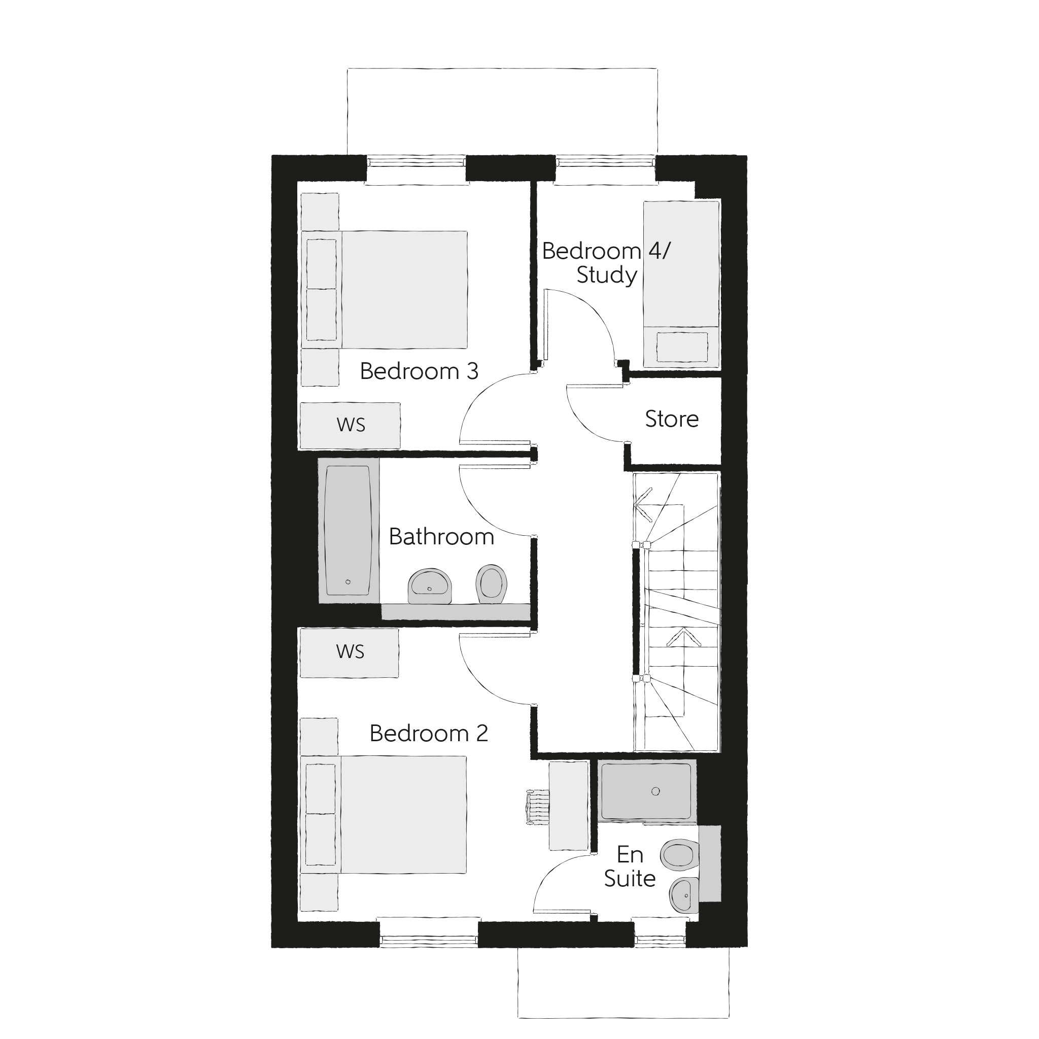 532, Stoke Albany Road, Desborough floorplan